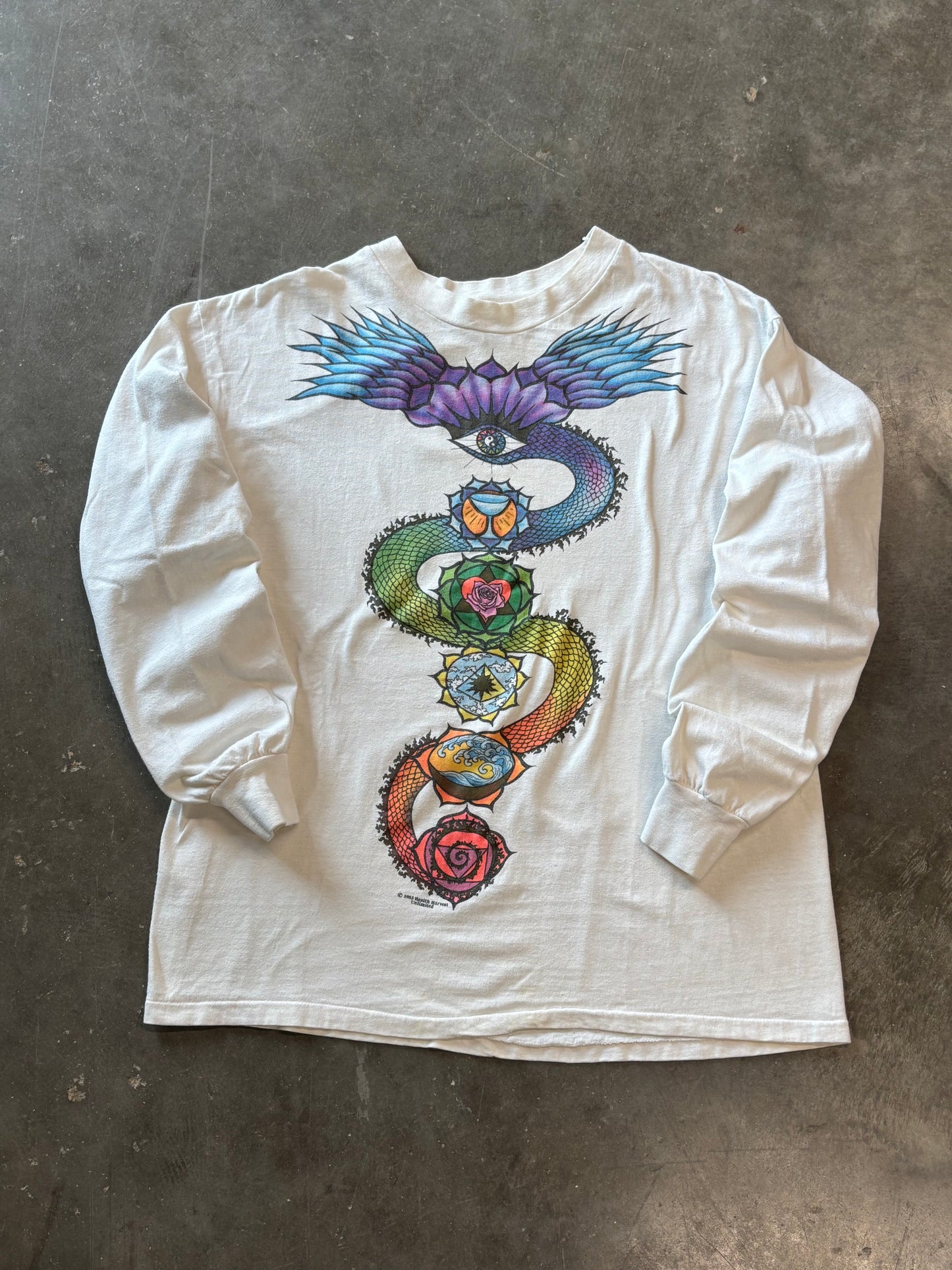 Vintage Health Harvest Fractal long sleeve size xl