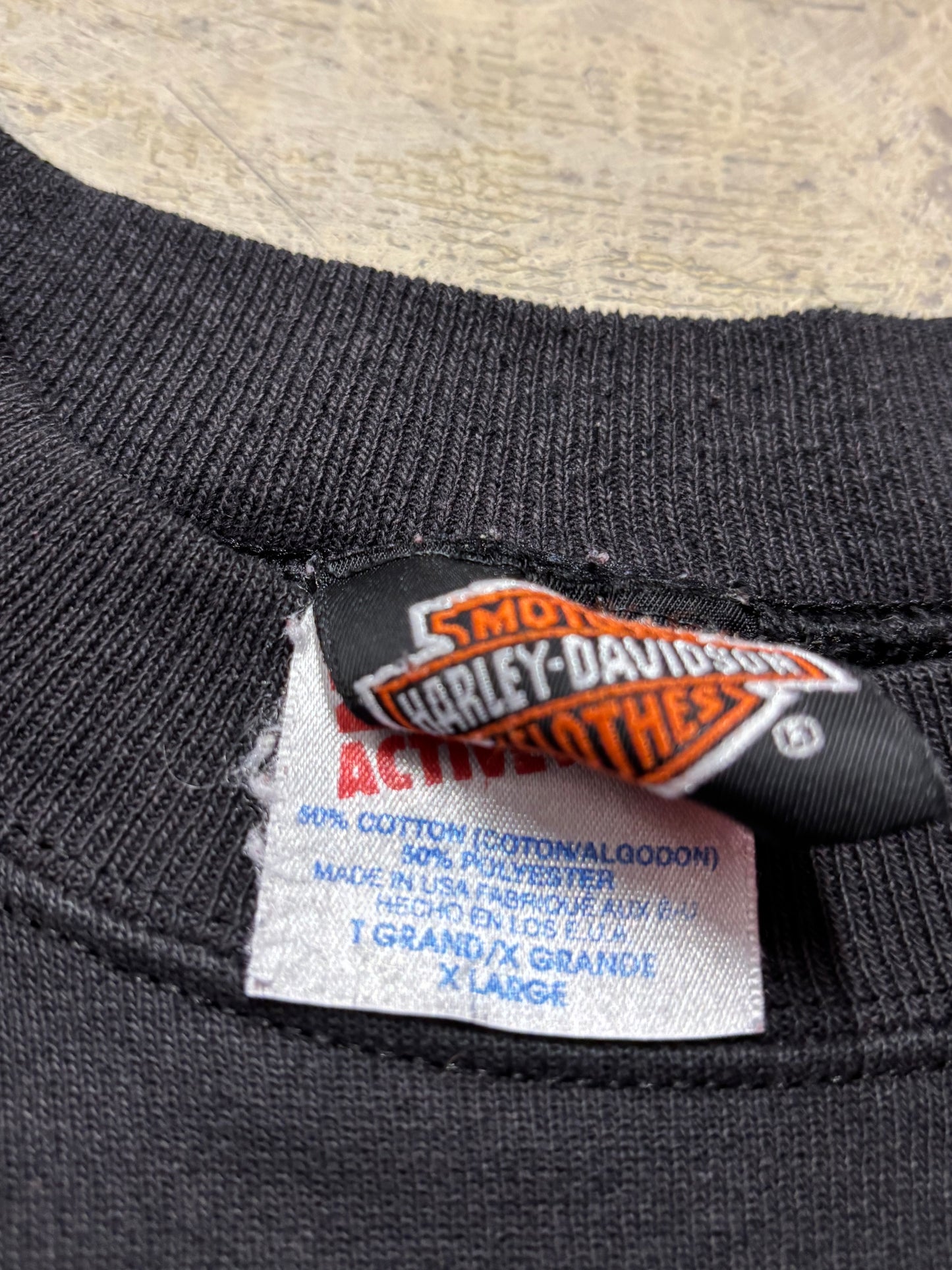 Vintage Harley Davidson wolf Crewneck size XL
