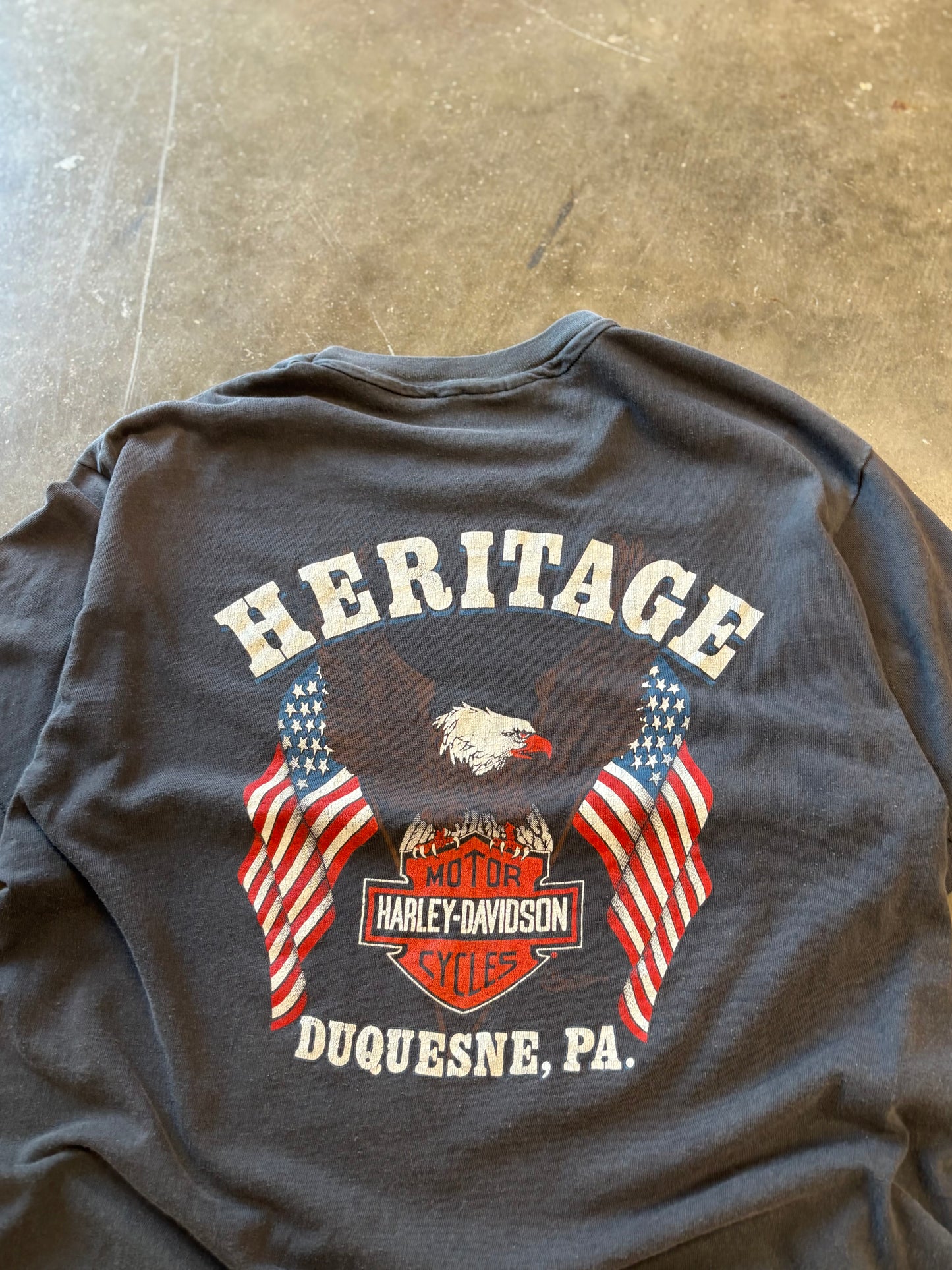 Vintage Harley Davidson Real Steel shirt size xl