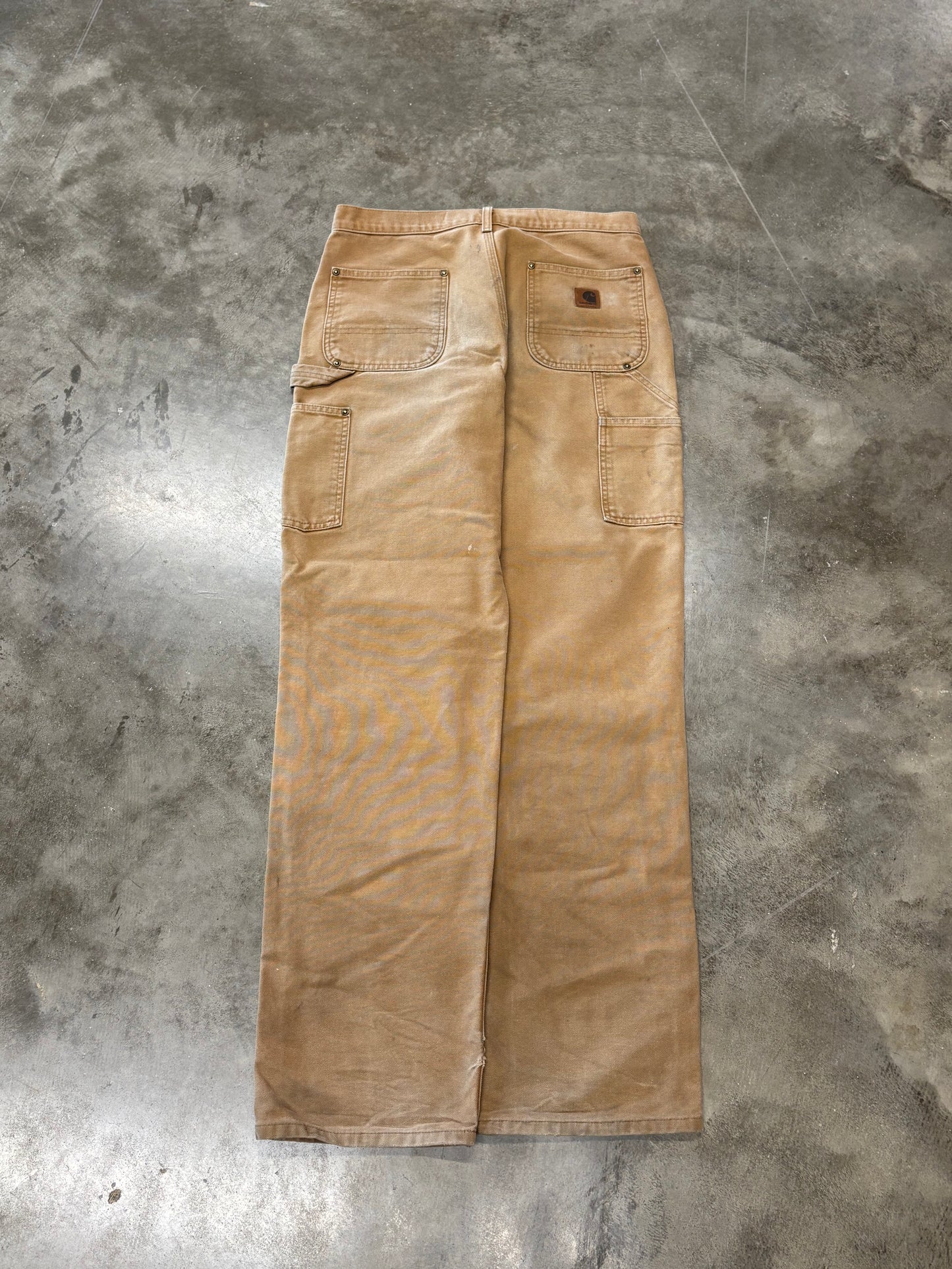 Tan carhartt double knees