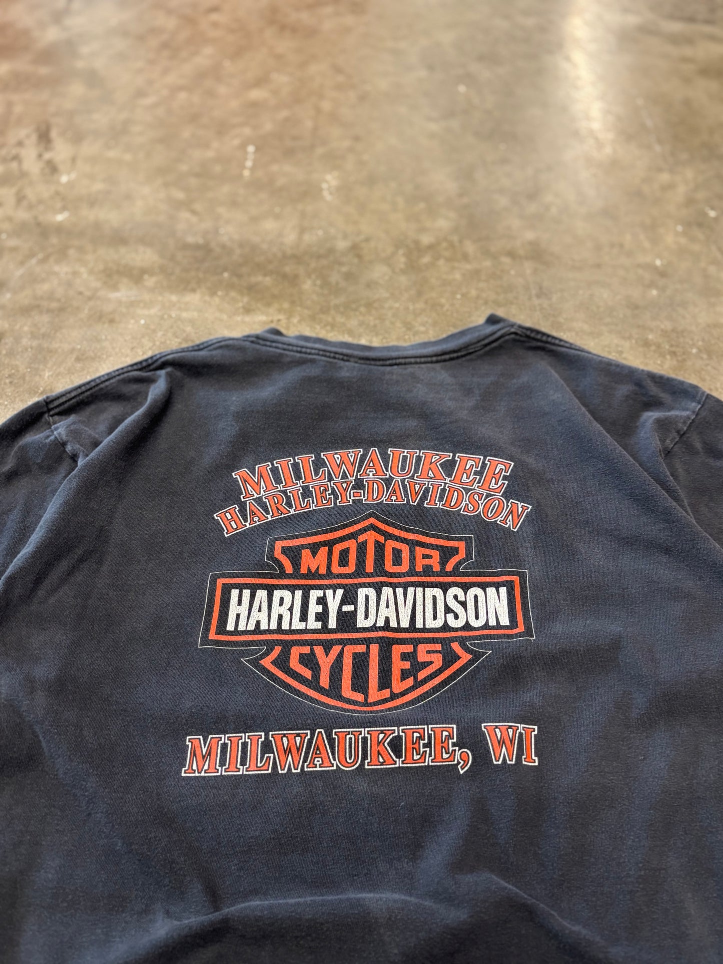 Vintage Harley Rising Flame shirt size XL