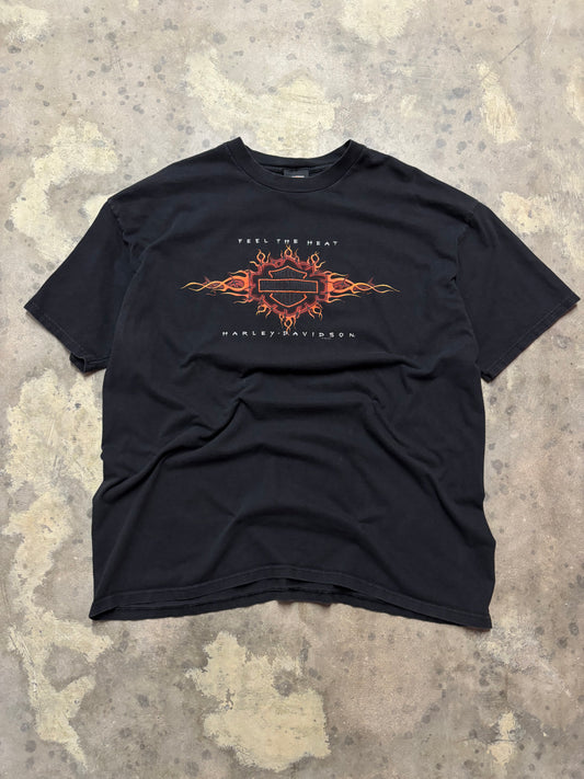 Vintage Harley Davidson Feel The Heat shirt size XXL