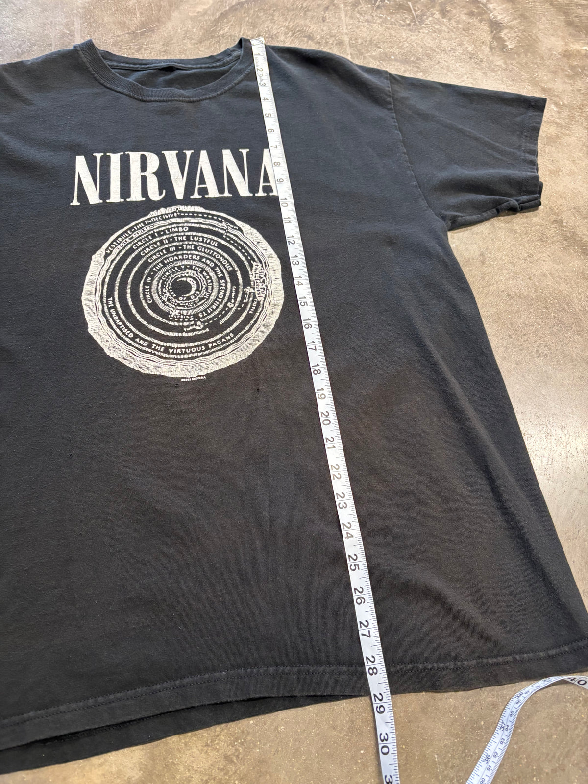 Vintage Nirvana 2003 Vestibule shirt size large