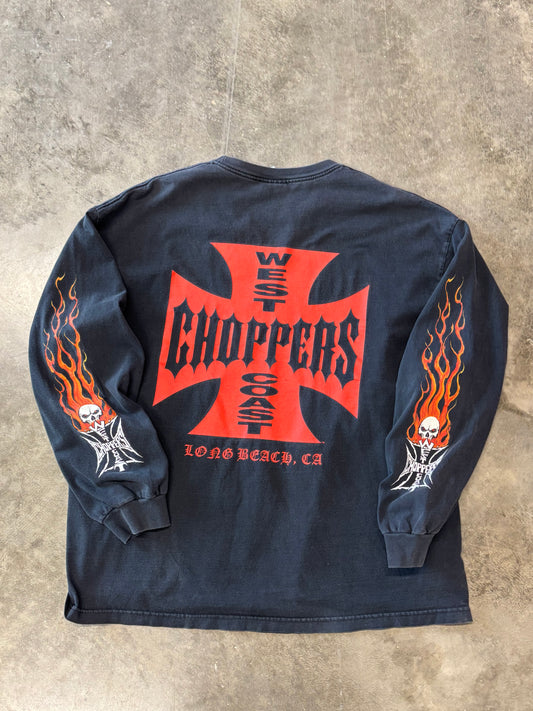 Vintage WCC CFL skull long sleeve size xxl