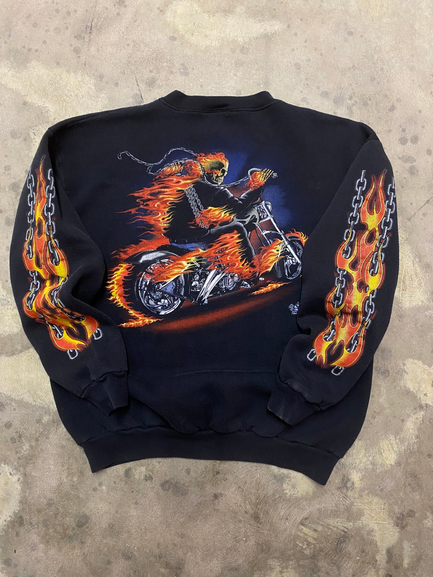 Vintage Midnite Rider sweatshirt size large