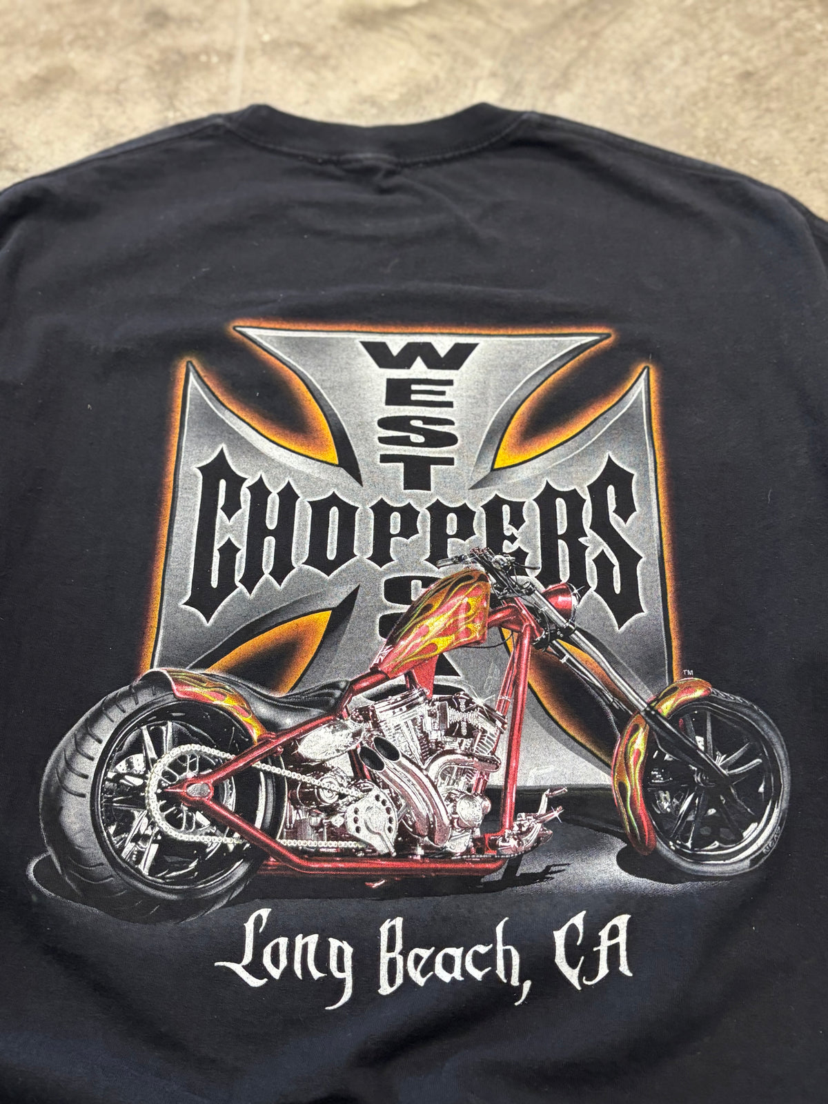 Vintage West Coast Choppers shirt size xxl