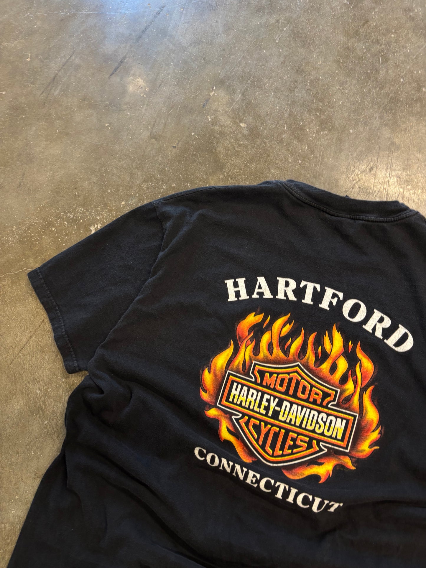Vintage Harley Davidson Bad to the bone shirt size xl