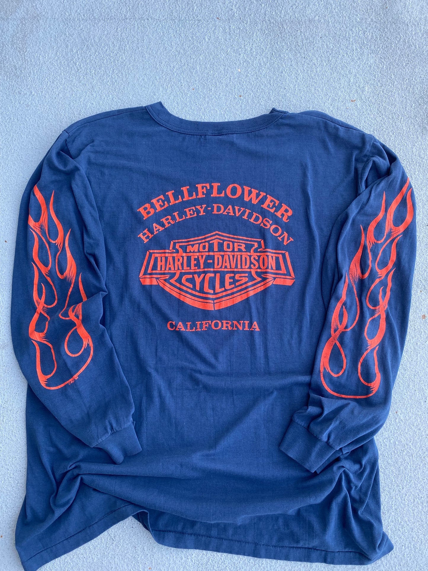 Vintage 80’s Harley Davidson Longsleeve shirt size XXL