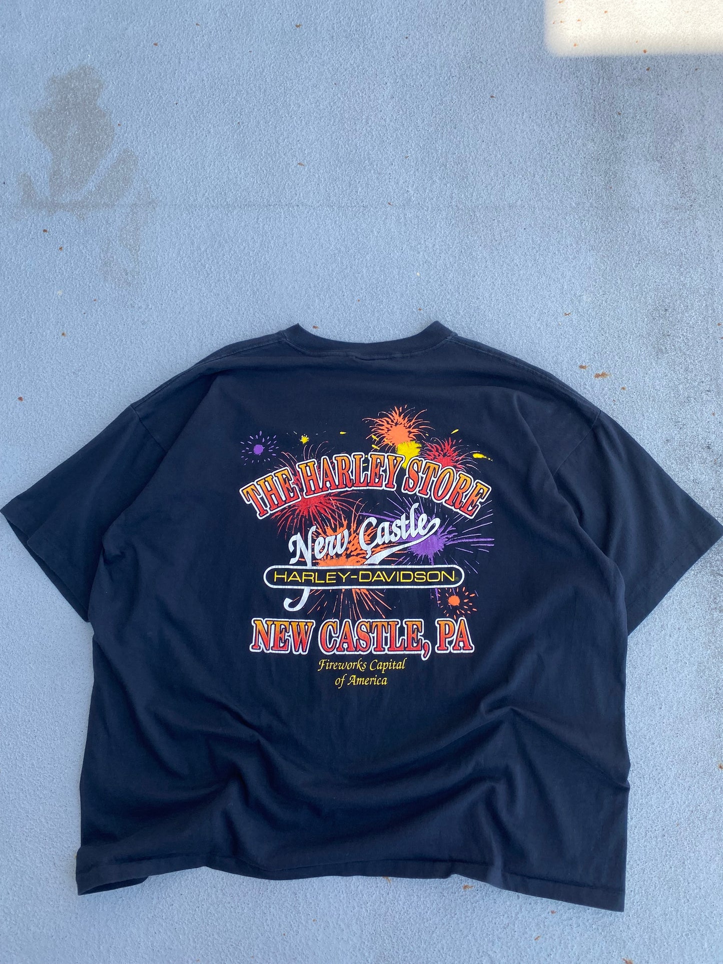 Vintage Harley Davidson Rock and Roll shirt Size XXL