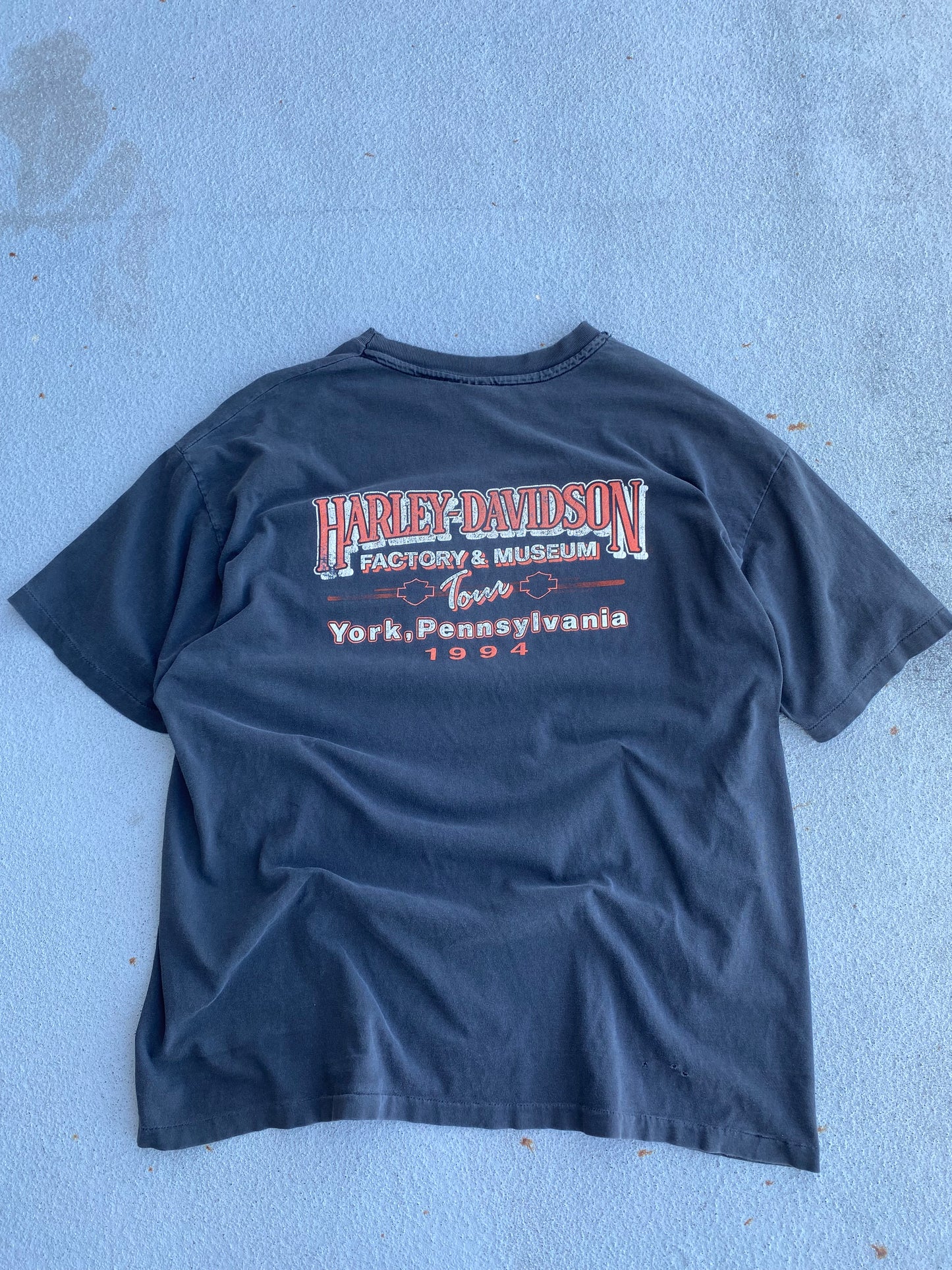 Vintage Harley Davidson Tour shirt Size XXL