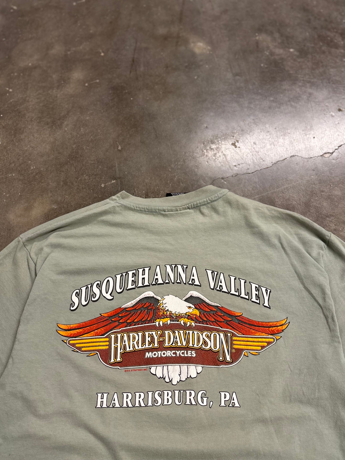Vintage Harley Davidson the strong survive shirt size XL