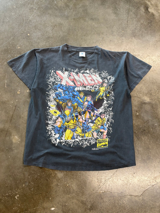 Vintage Faded Out X Men shirt size large