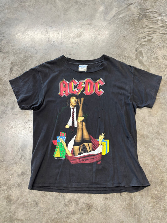 Vintage AC/DC Christmas tour shirt size large