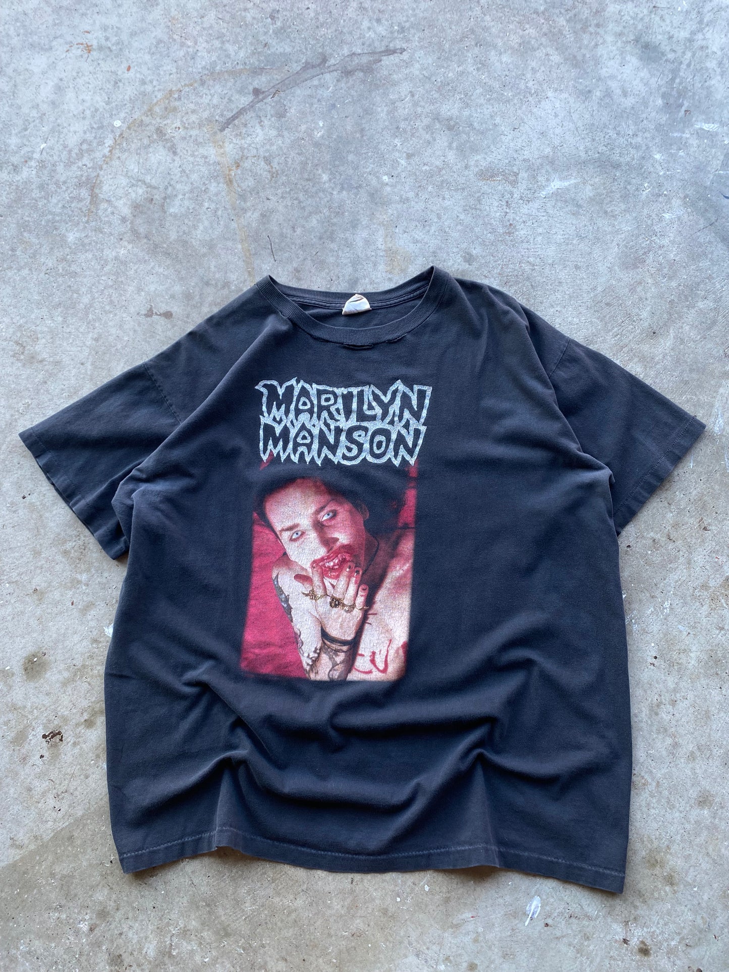 Vintage Marilyn Manson I am the god of f…. Shirt size extra large