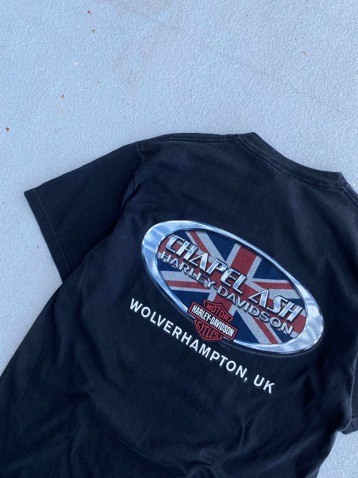 Vintage Harley Davidson Rising Flame shirt size medium