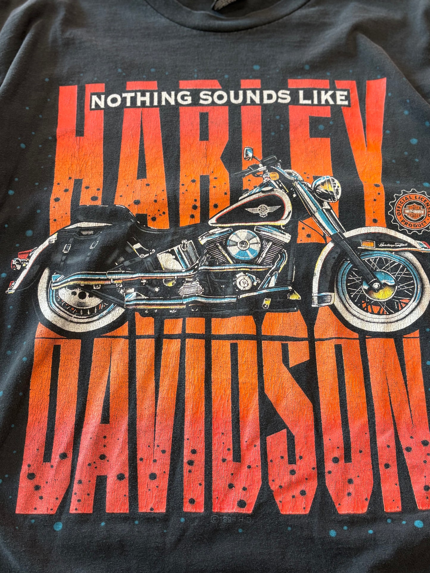 Vintage Nothing Sounds like a Harley shirt size XL