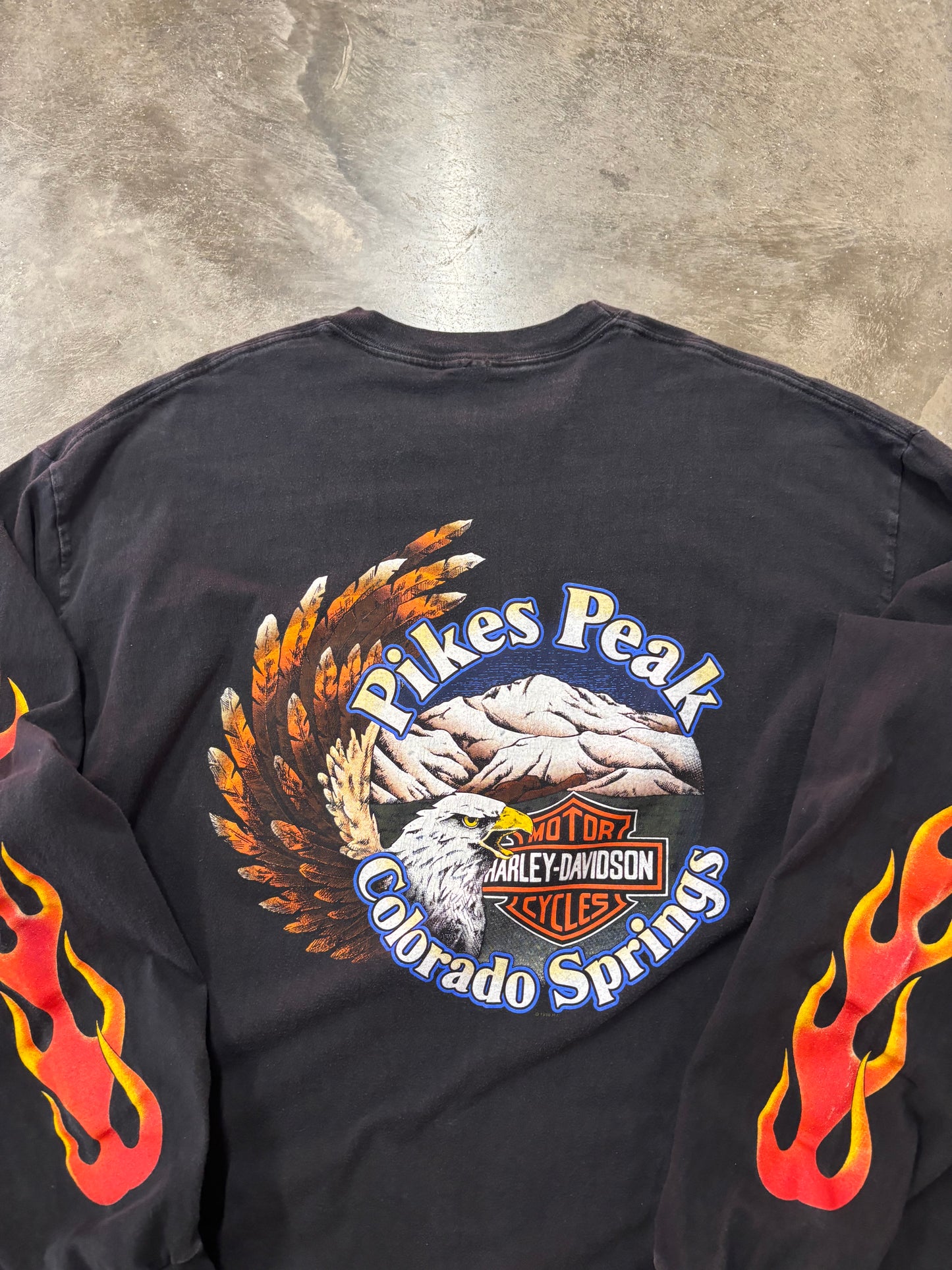 Vintage Harley Davidson Navsclone long sleeve size xl