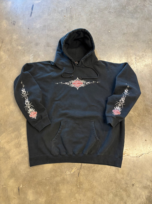 Vintage Harley Davidson Tribal hoodie size xxl