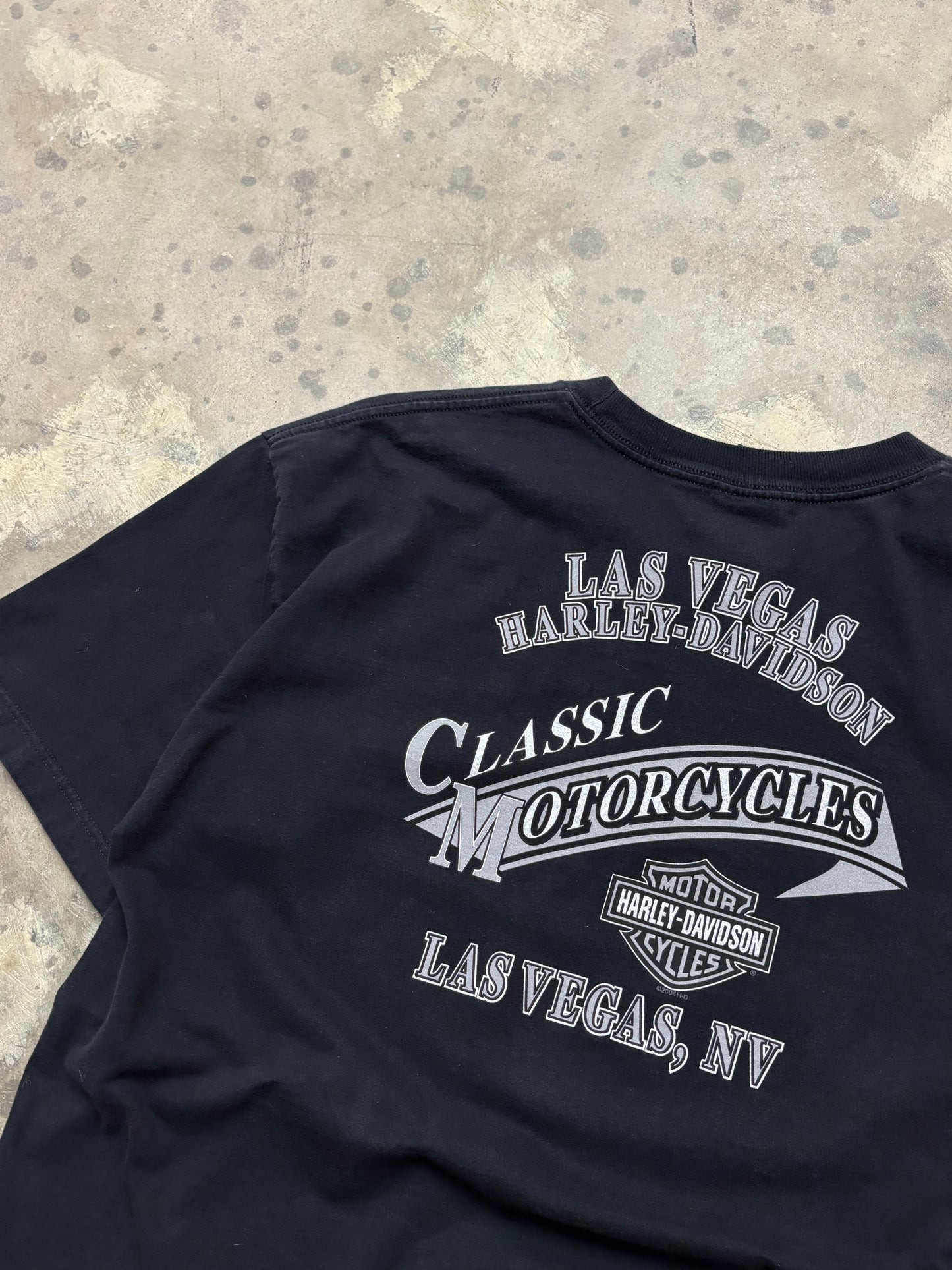 Vintage Harley Davidson Purple Eagle Lightning shirt size extra large