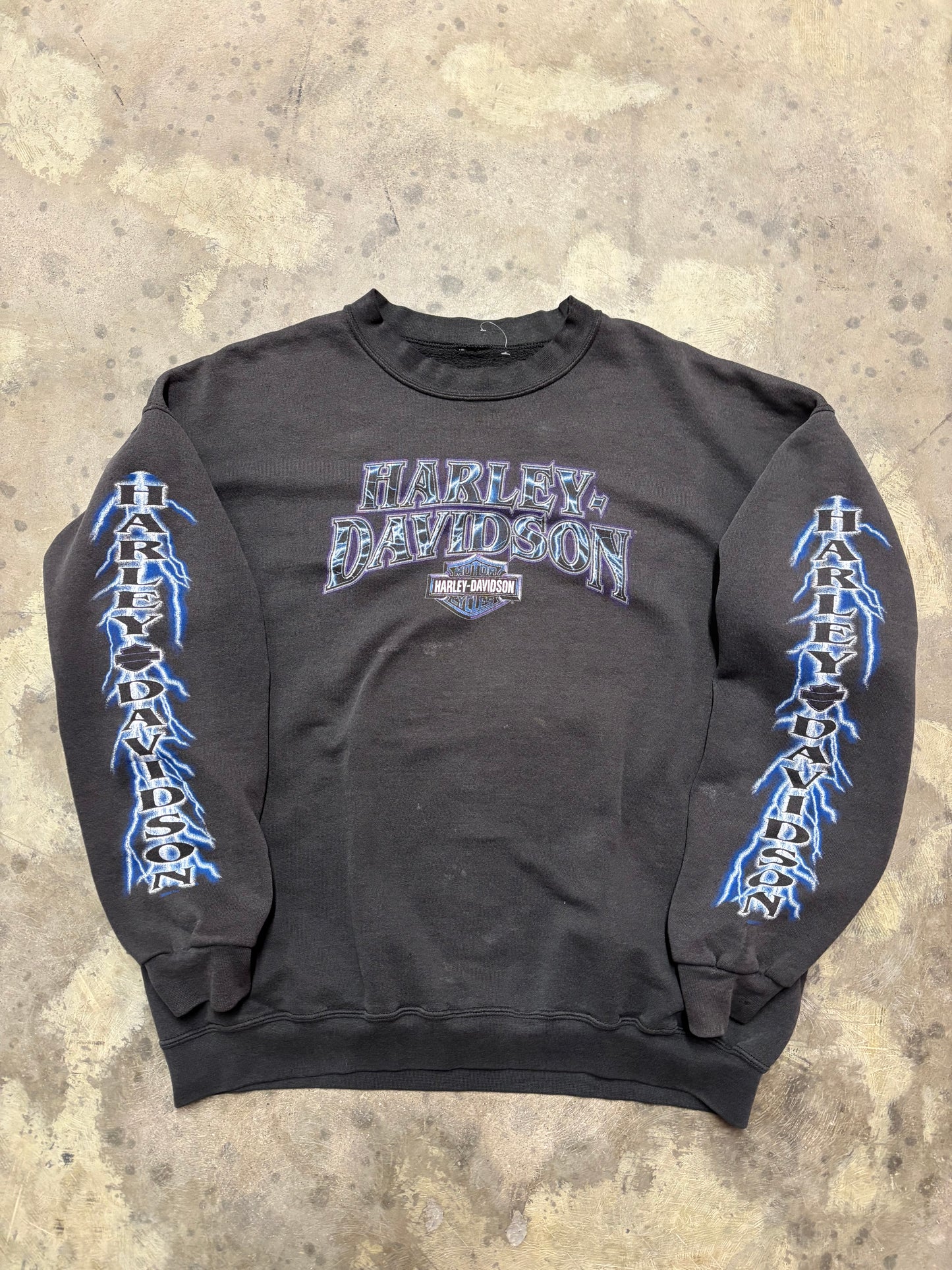 Vintage Harley Davidson Thunder sweatshirt size extra large