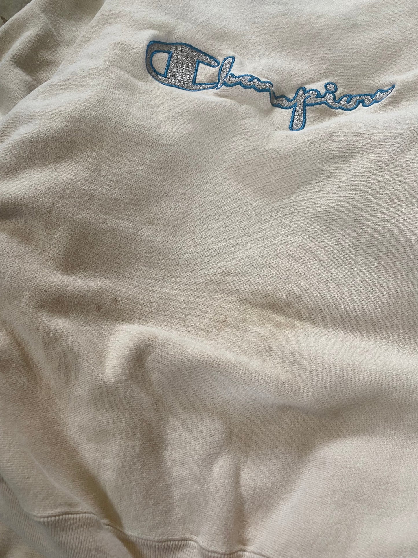 Vintage Champion Reverse Weave Earth Tone logo sweatshirt size large