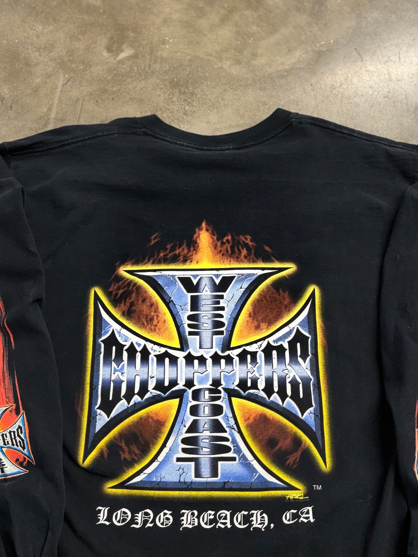 Vintage WCC choppers for life shirt size xl