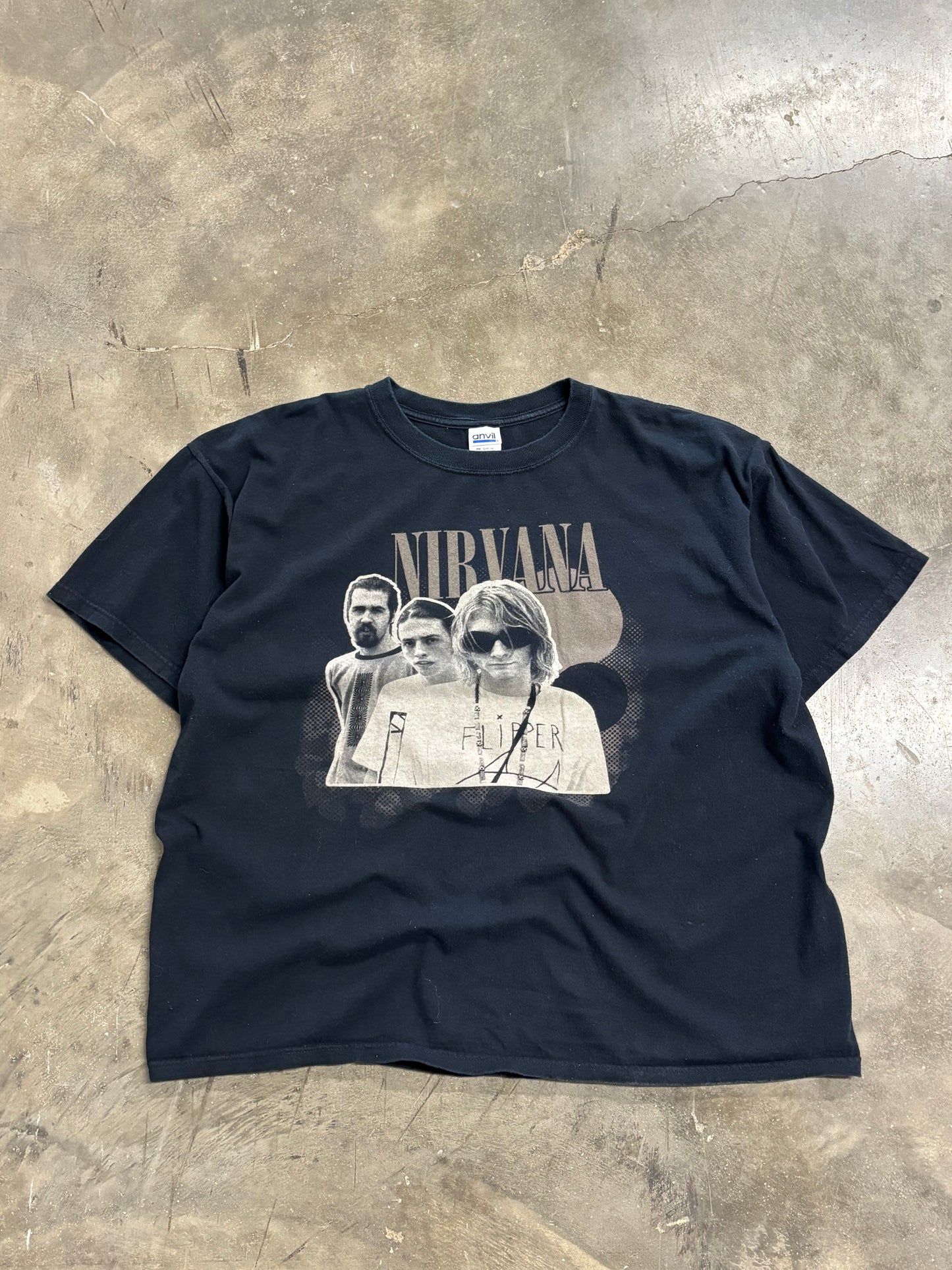 2007 Nirvana group photo shirt size xxl