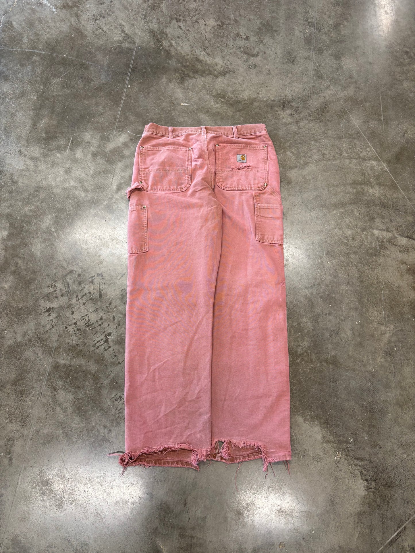 Pink Carhartt Double Knees