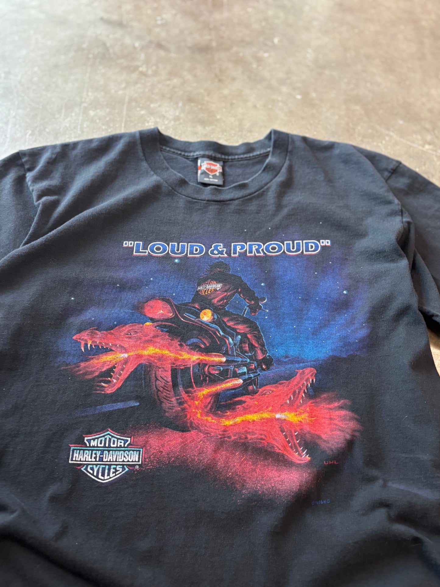 Vintage Harley Davidson loud and proud shirt size xl