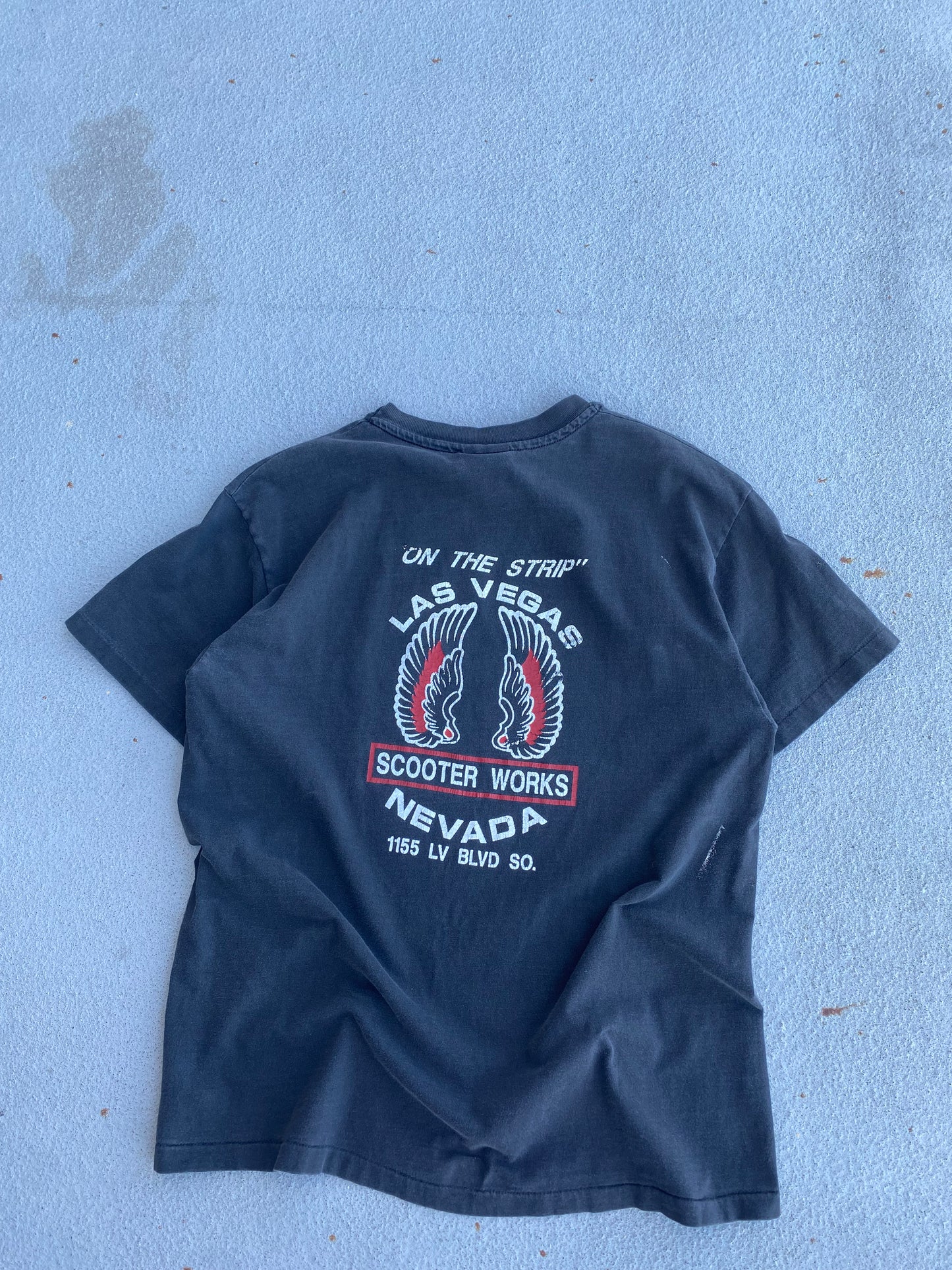 Vintage Harley Davidson Flaming Eagle shirt size large
