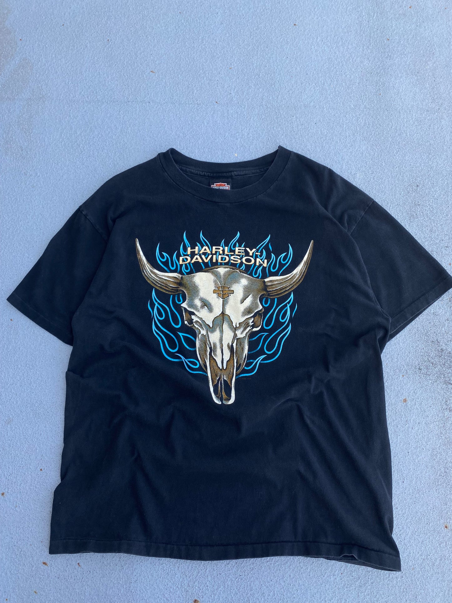 Vintage Texas Longhorn Harley shirt siz XL