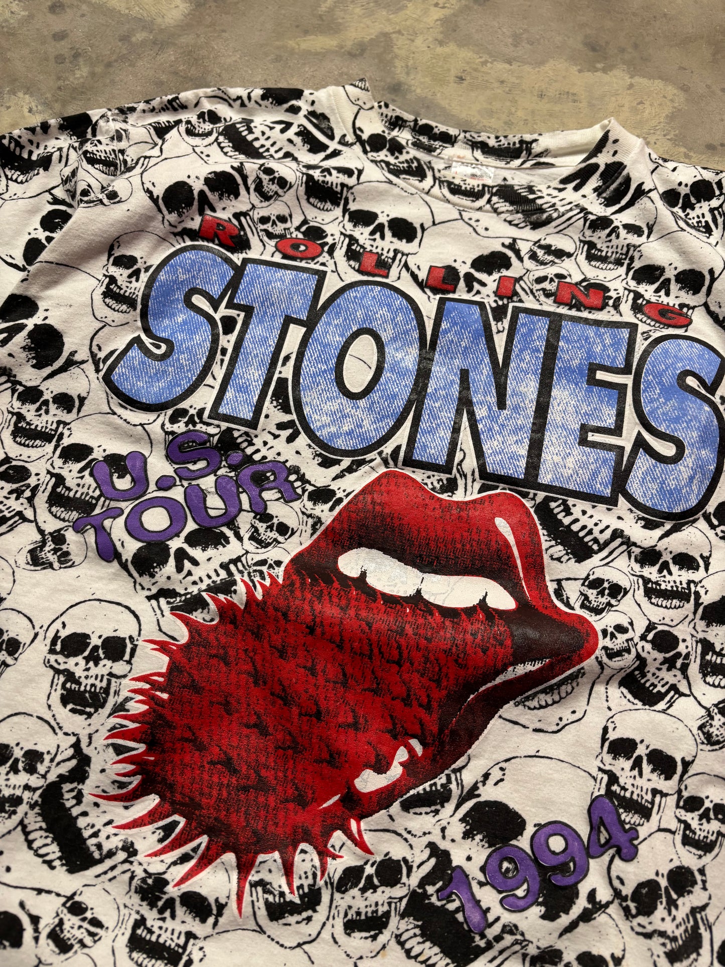 Vintage Rolling Stones Voodoo Lounge shirt size large fits XL