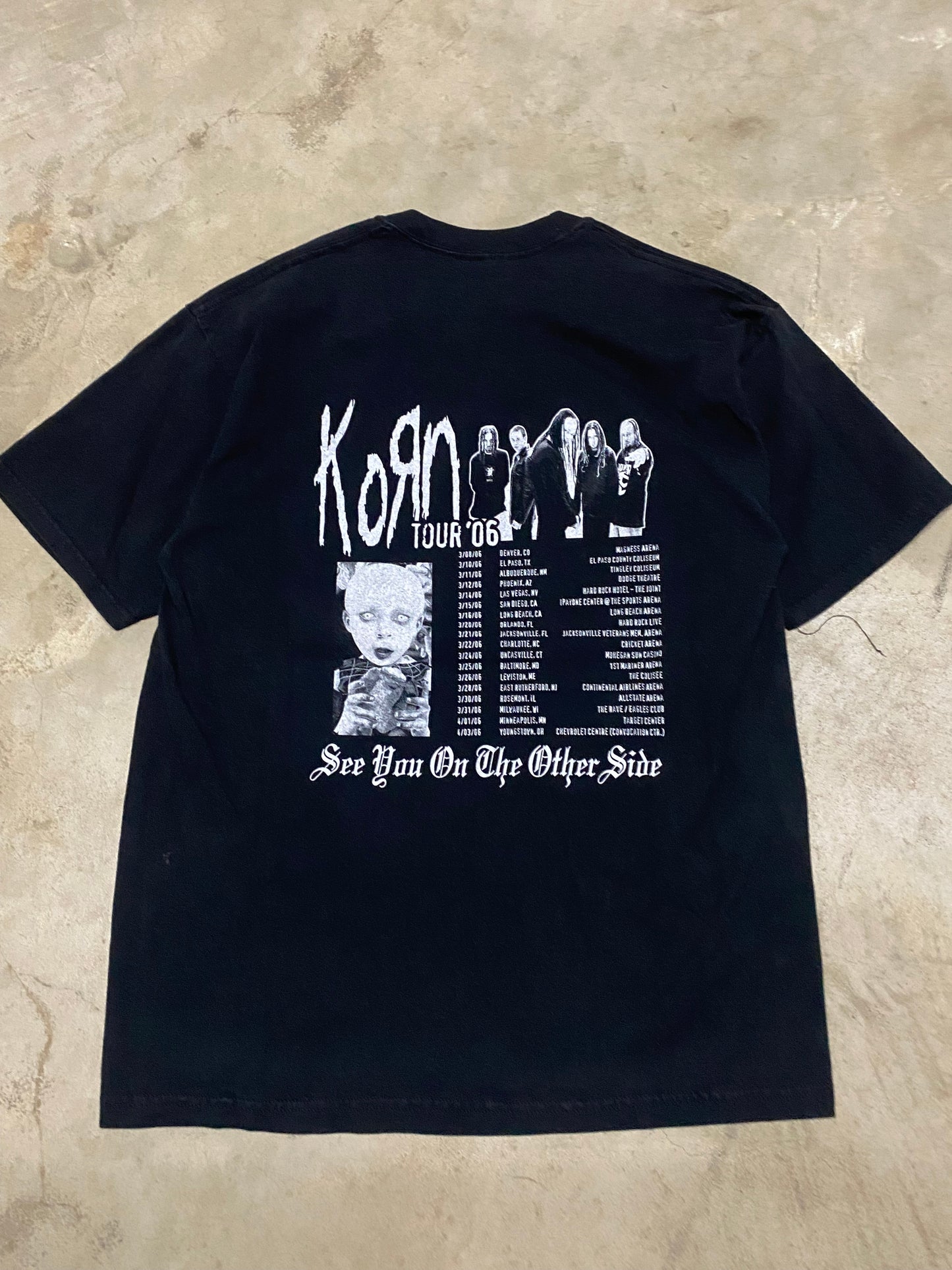 Korn See You on the other side Band shirt Size XL