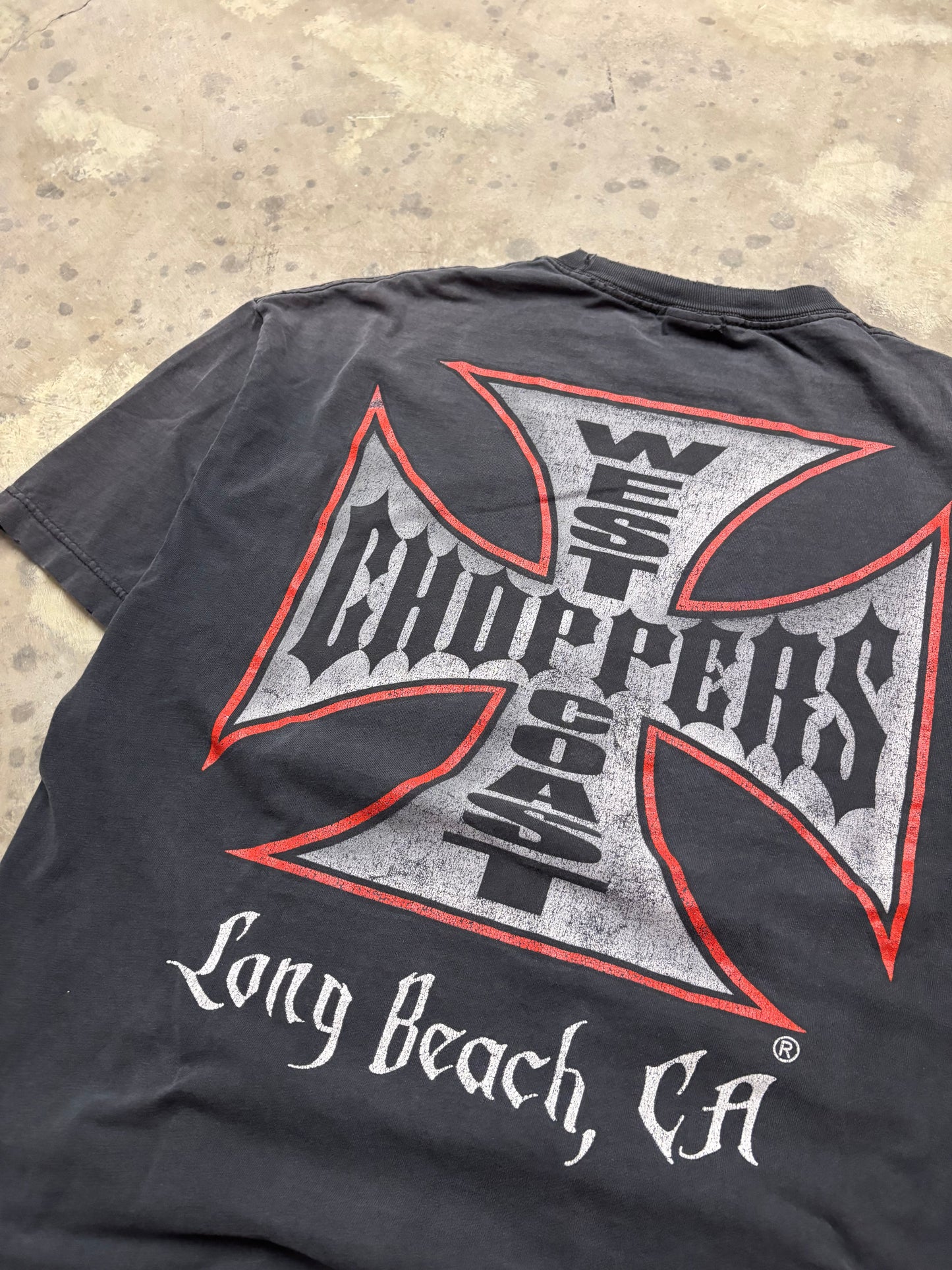 Vintage West Coast Choppers Big Logo shirt size XL
