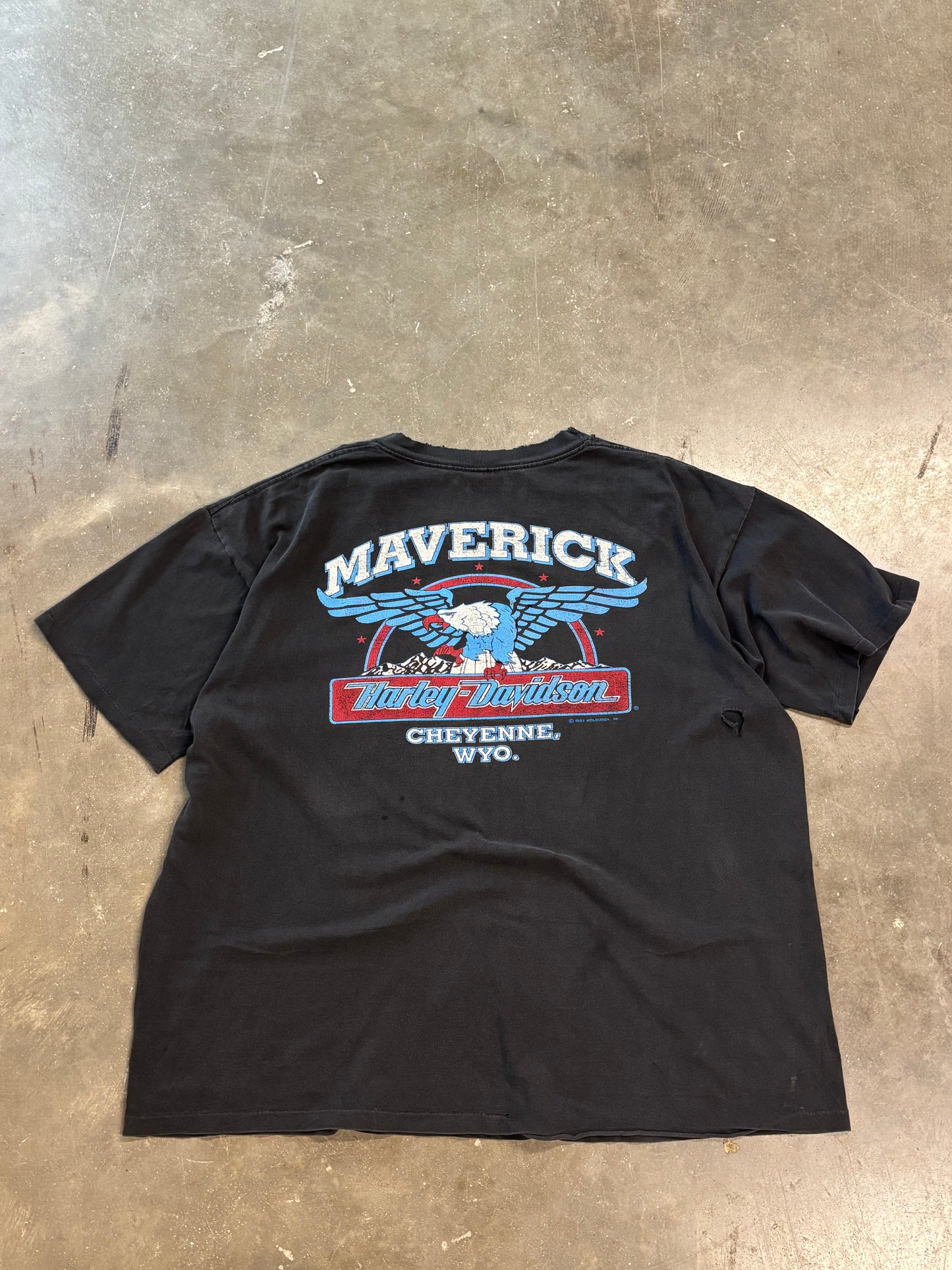 Vintage Harley Davidson Chrome and Steel shirt size xl