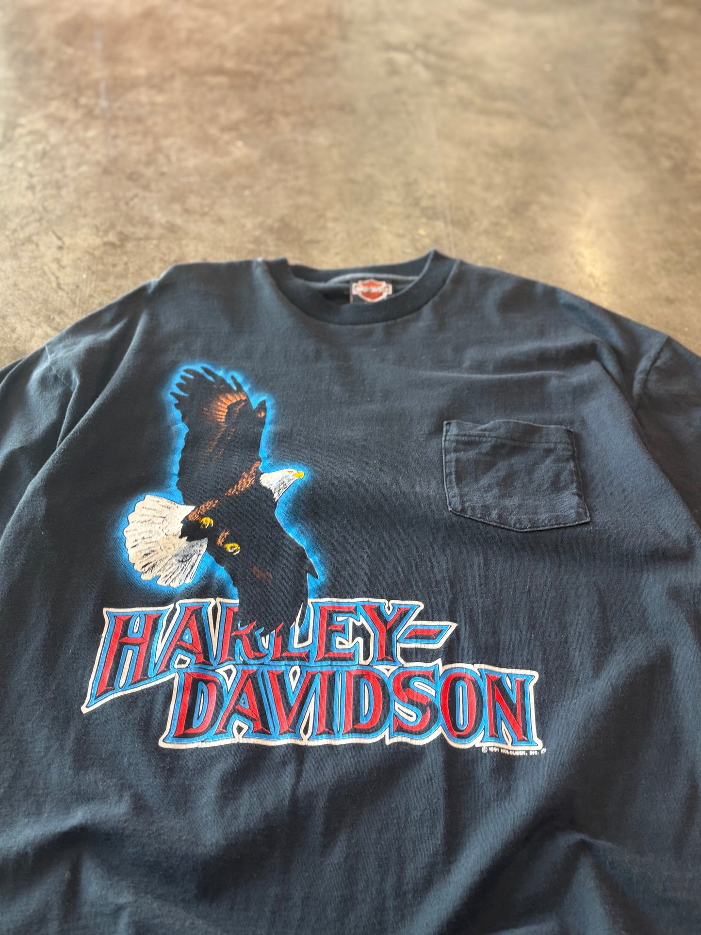 Vintage Harley Davidson Eagle shirt size xxxl fits xl