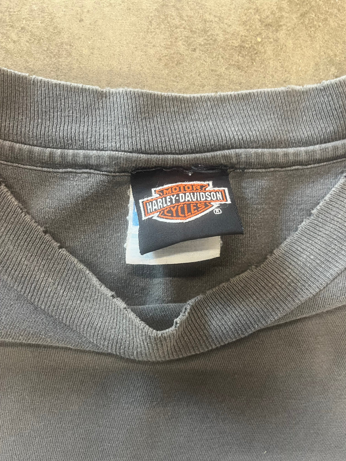 Vintage Harley Davidson thrashed Eagle AOP size xxxl