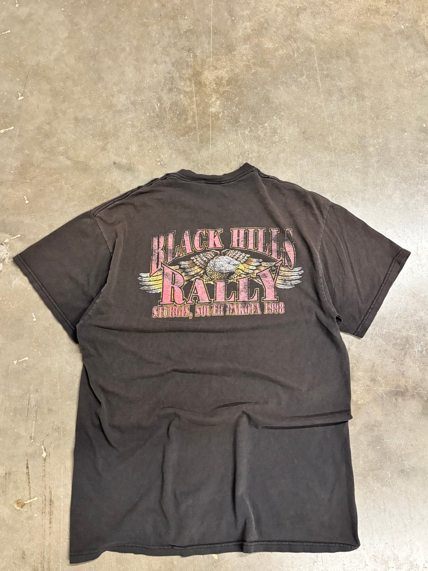 Vintage Thrashed Sturgisbiker shirt size large