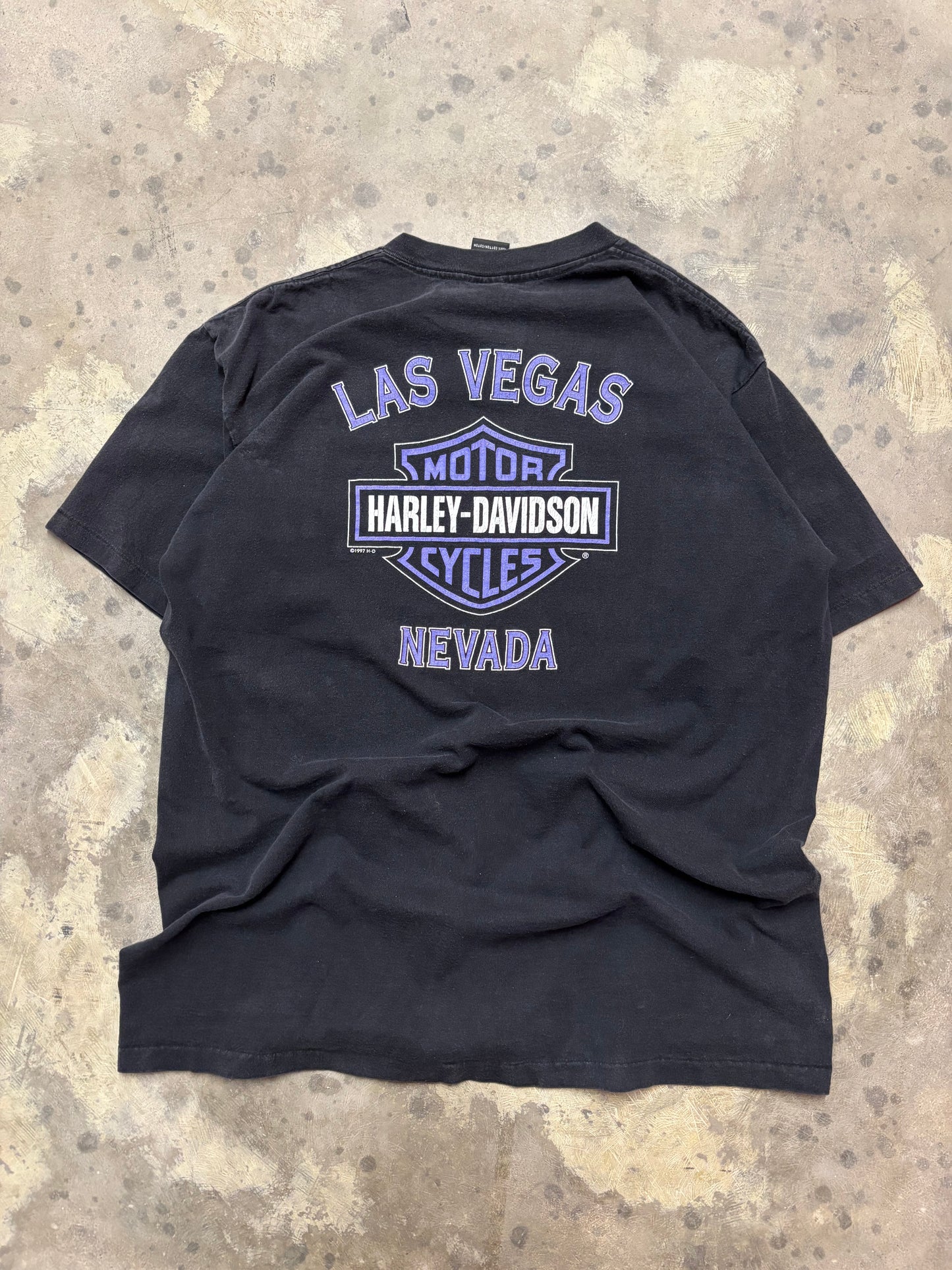 Vintage Harley Davidson Purple Eagle shirt size extra large