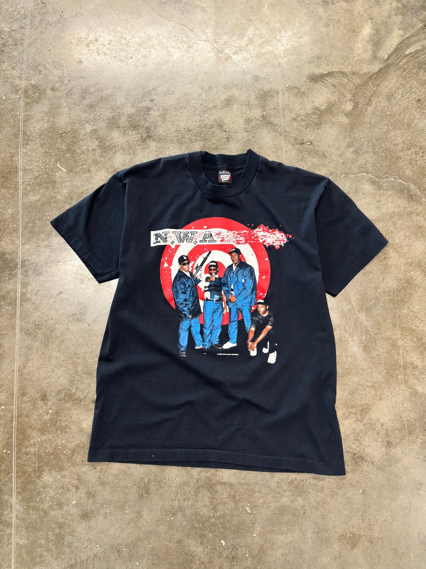 Vintage NWA 1990 shirt size XL