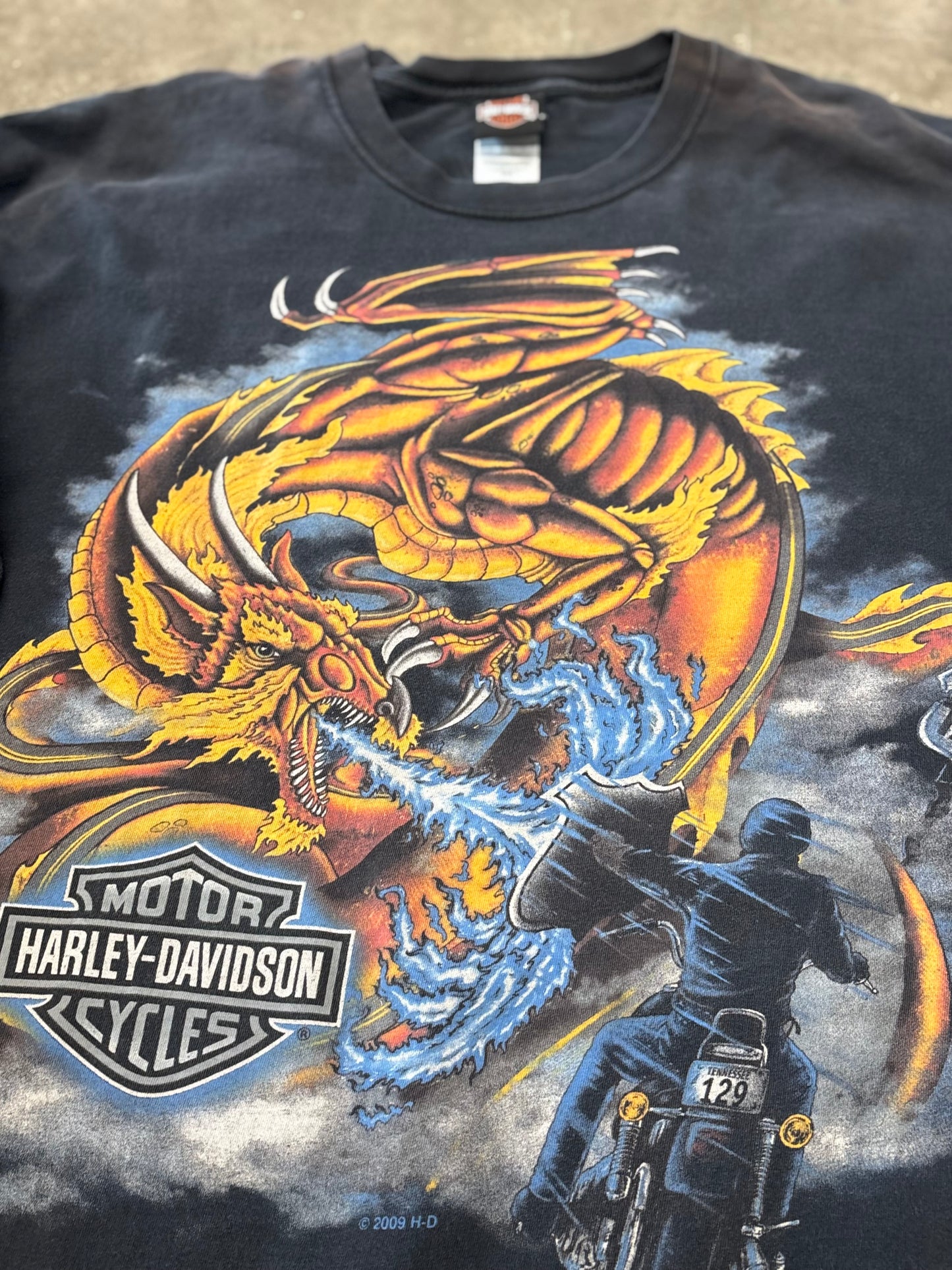 Harley Davidson Smokey Mountain long sleeve size xxl
