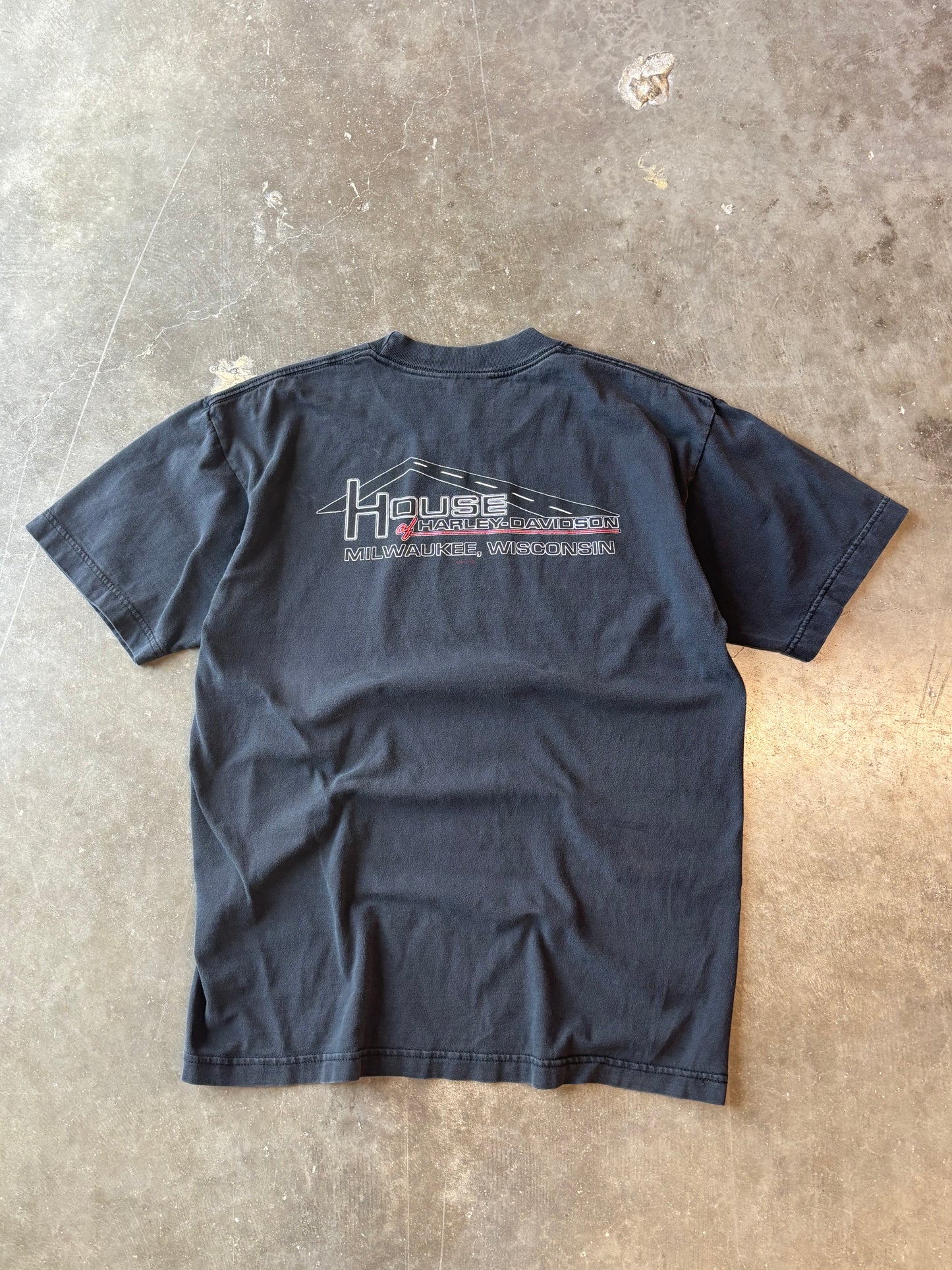 Vintage Harley Davidson chain gang shirt size large