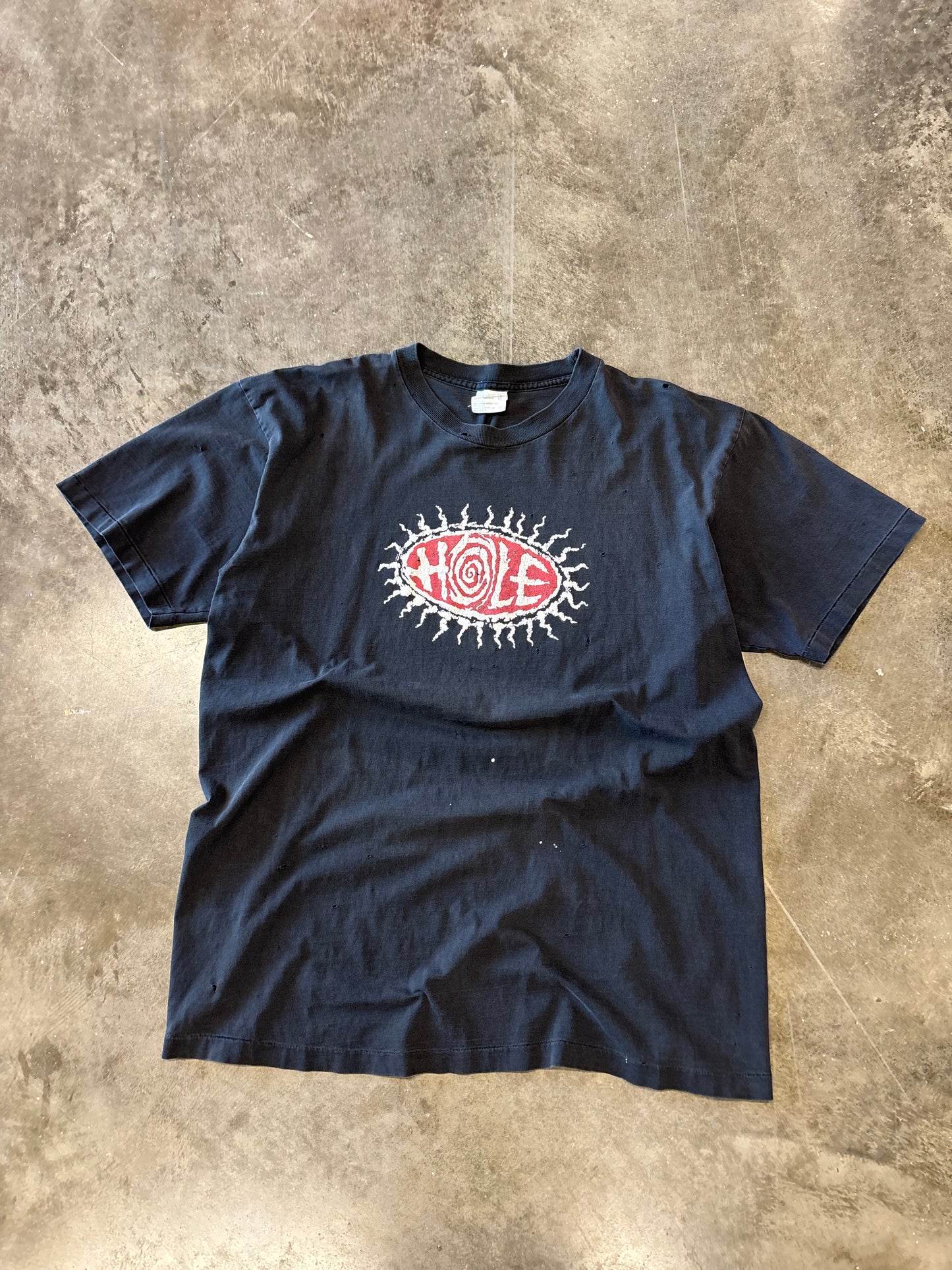 Vintage Hole Band shirt size extra large
