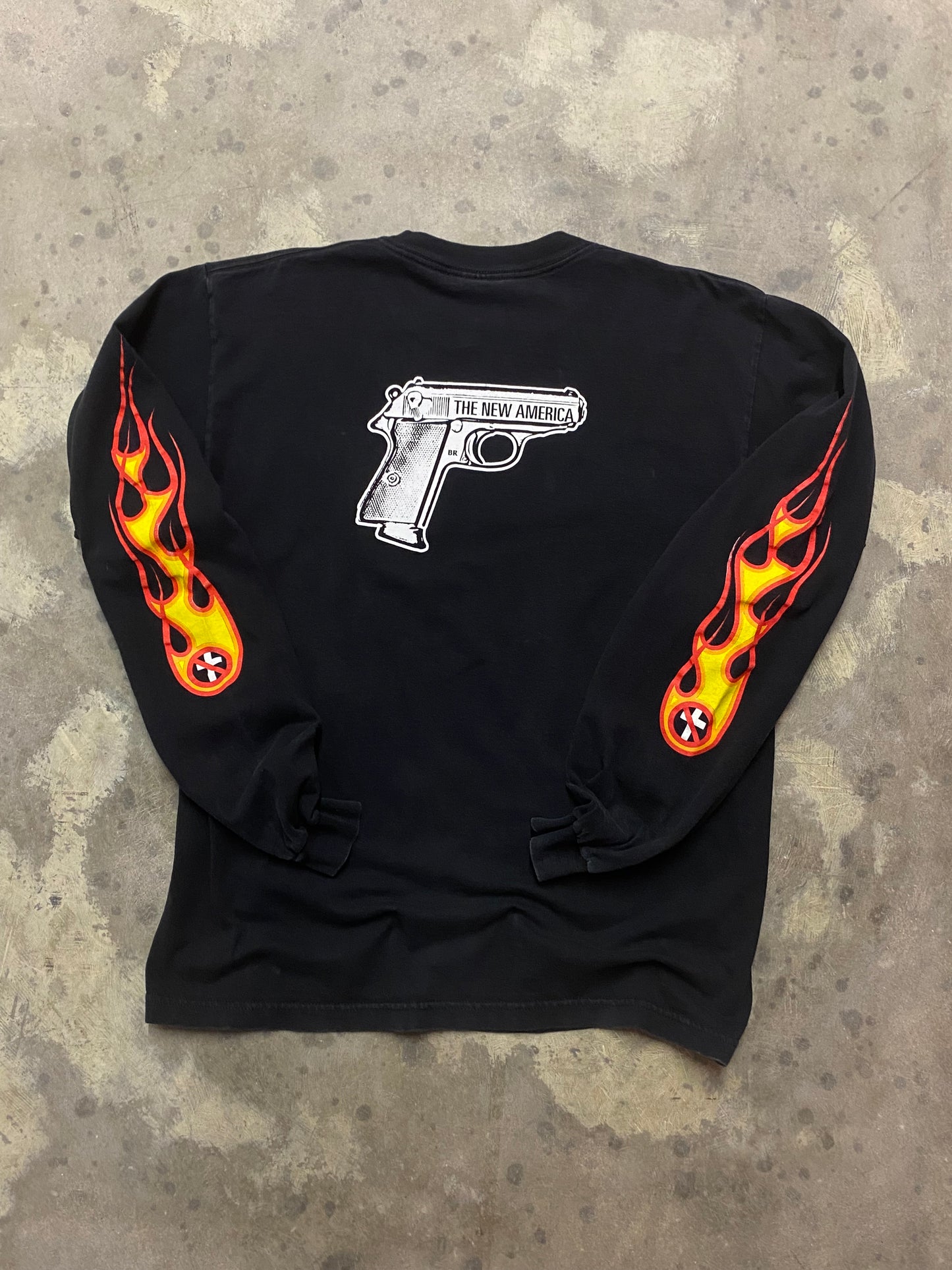 Vintage Bad Religion Flame Long sleeve size large