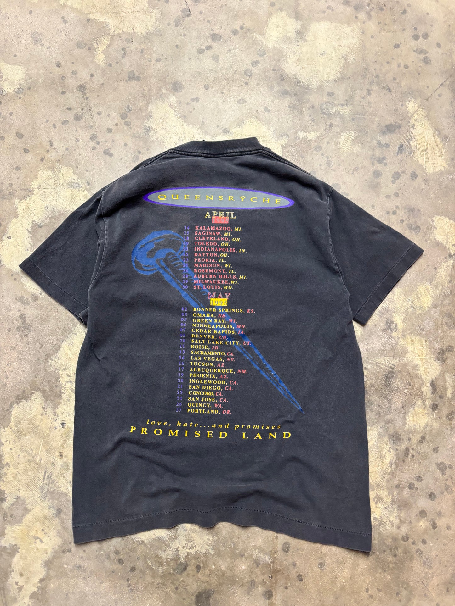 Vintage Queensryche shirt size XL