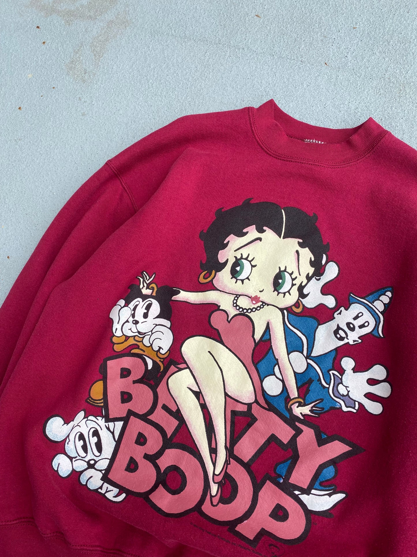 Vintage Betty Boop Sweatshirt Size XL