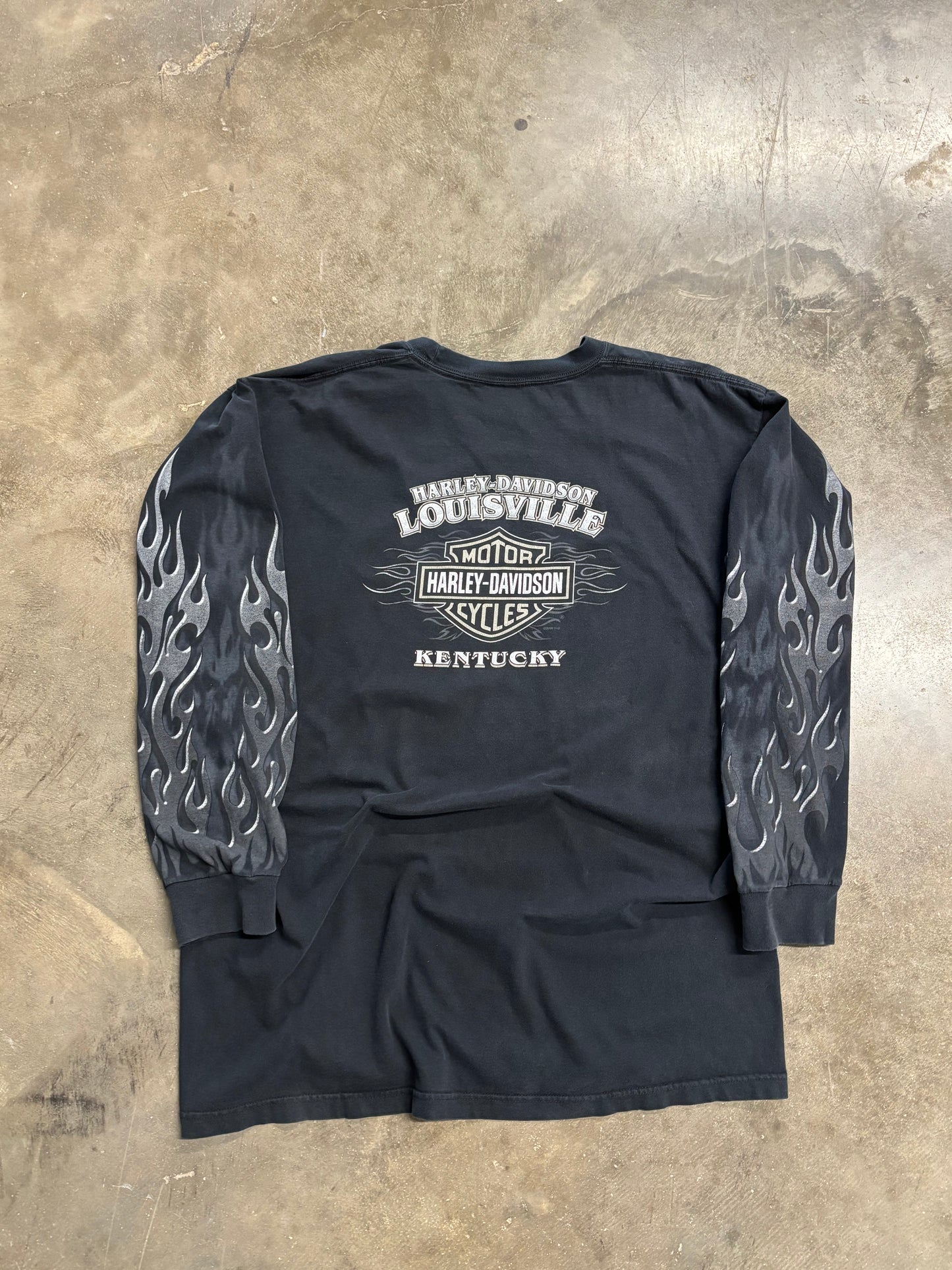 Harley Davidson chrome longsleeve size xl