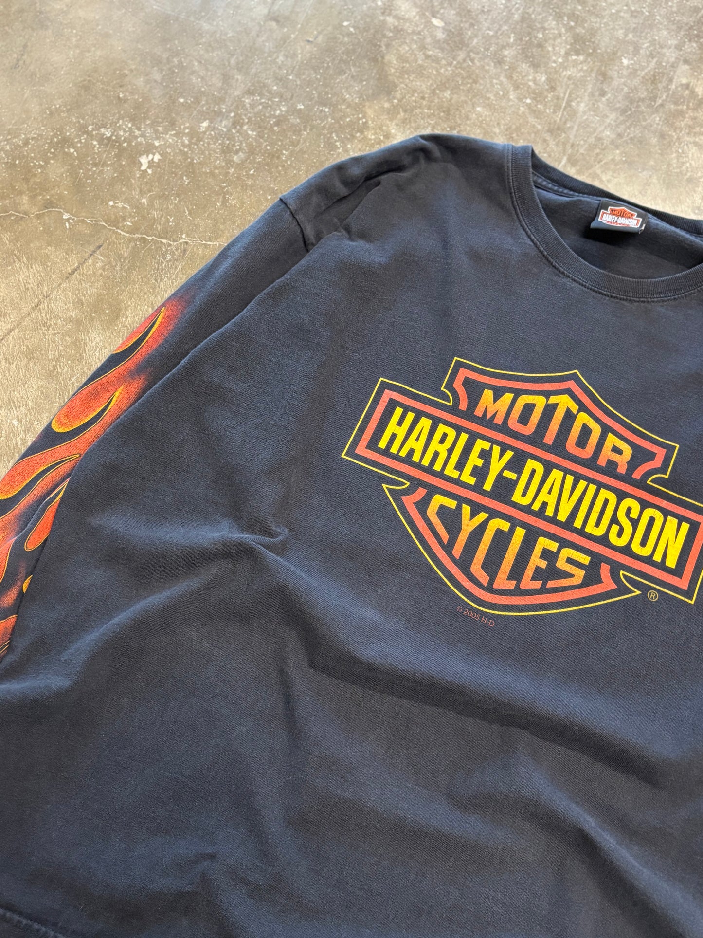 Vintage Harley Davidson Inferno long sleeve size xxl