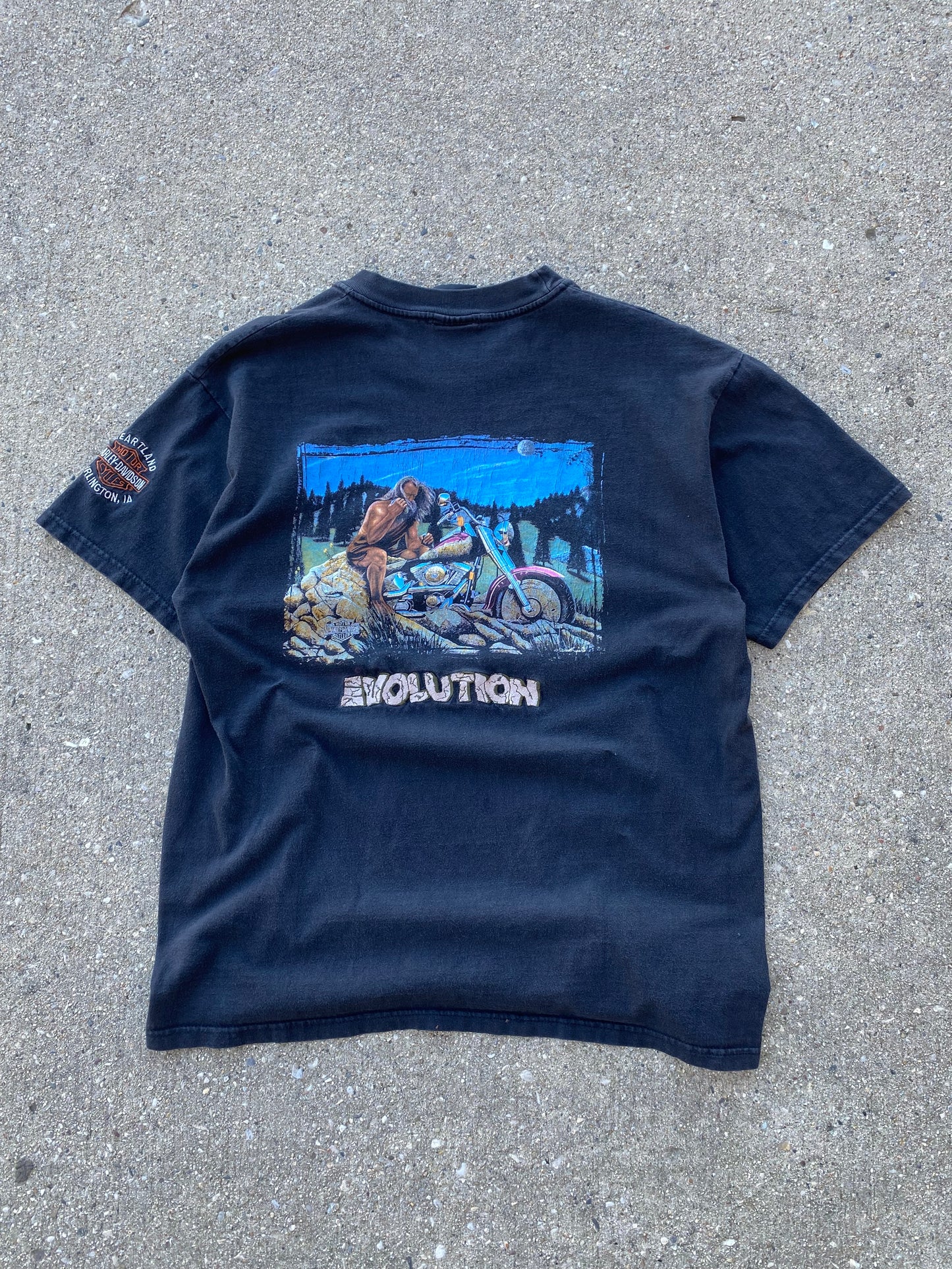 Vintage Harley Davidson Evolution shirt size large