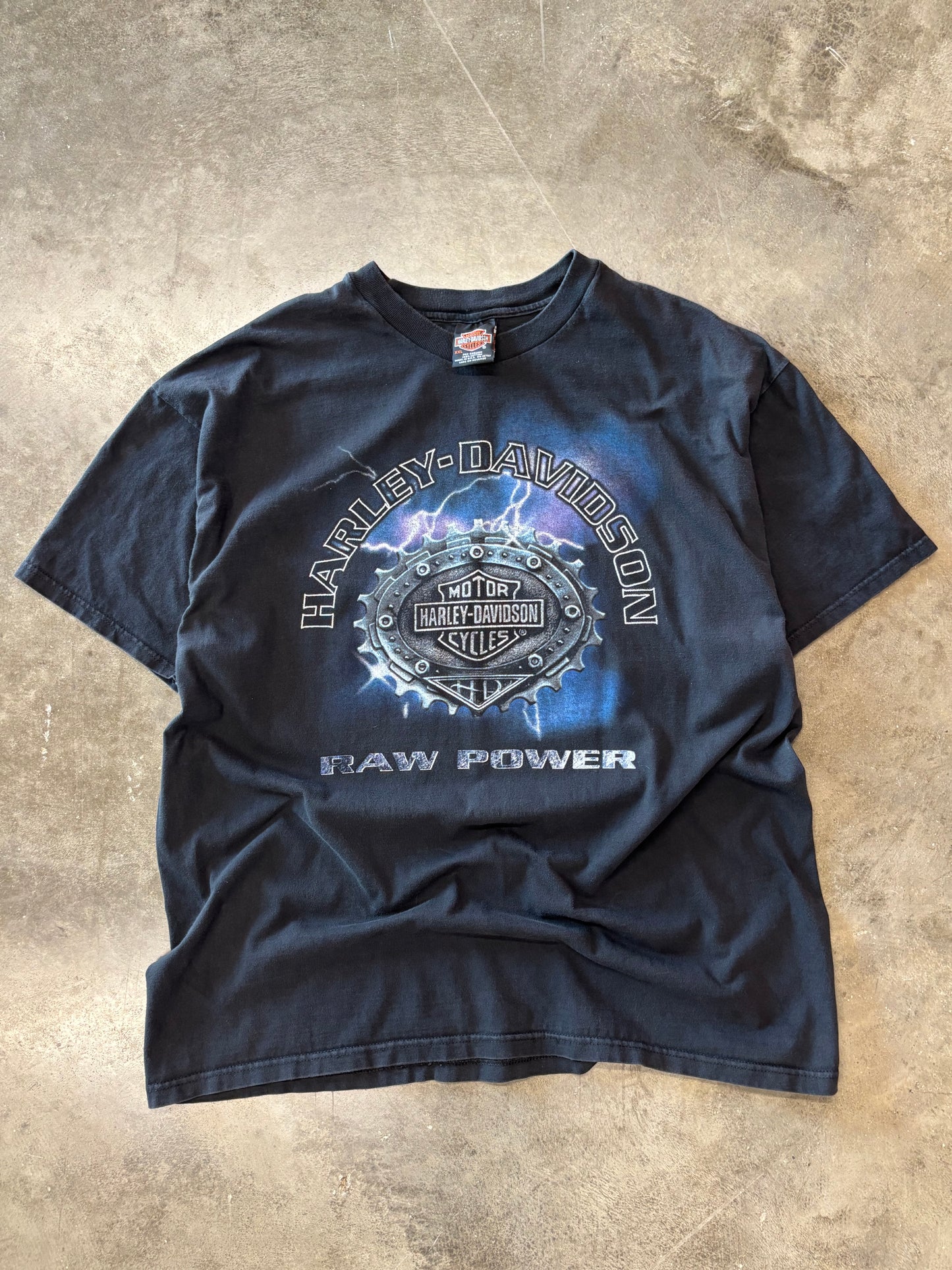 Vintage Harley Davidson Lightning shirt size xxl